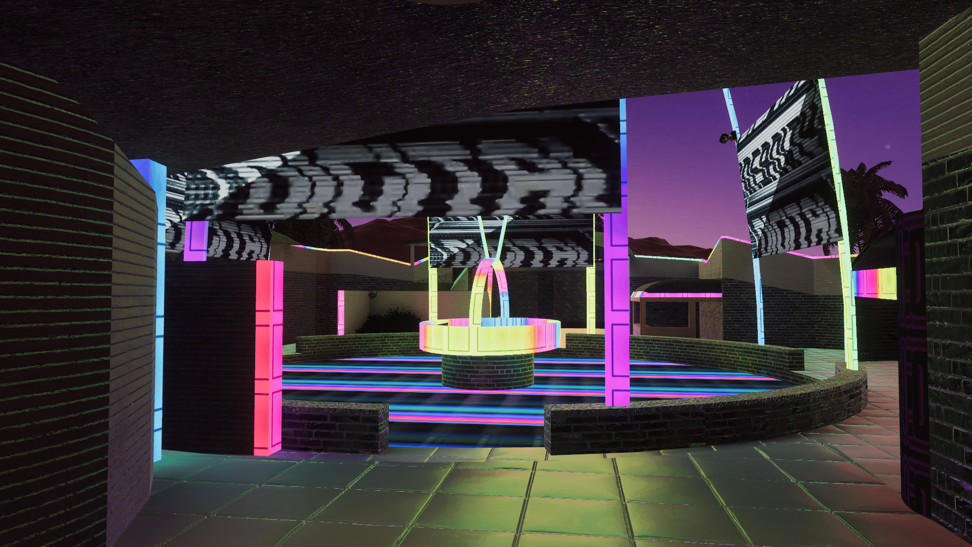 Club Icon (Base) – Neon Beachfront VRChat Club Framework (Quest Compatible)