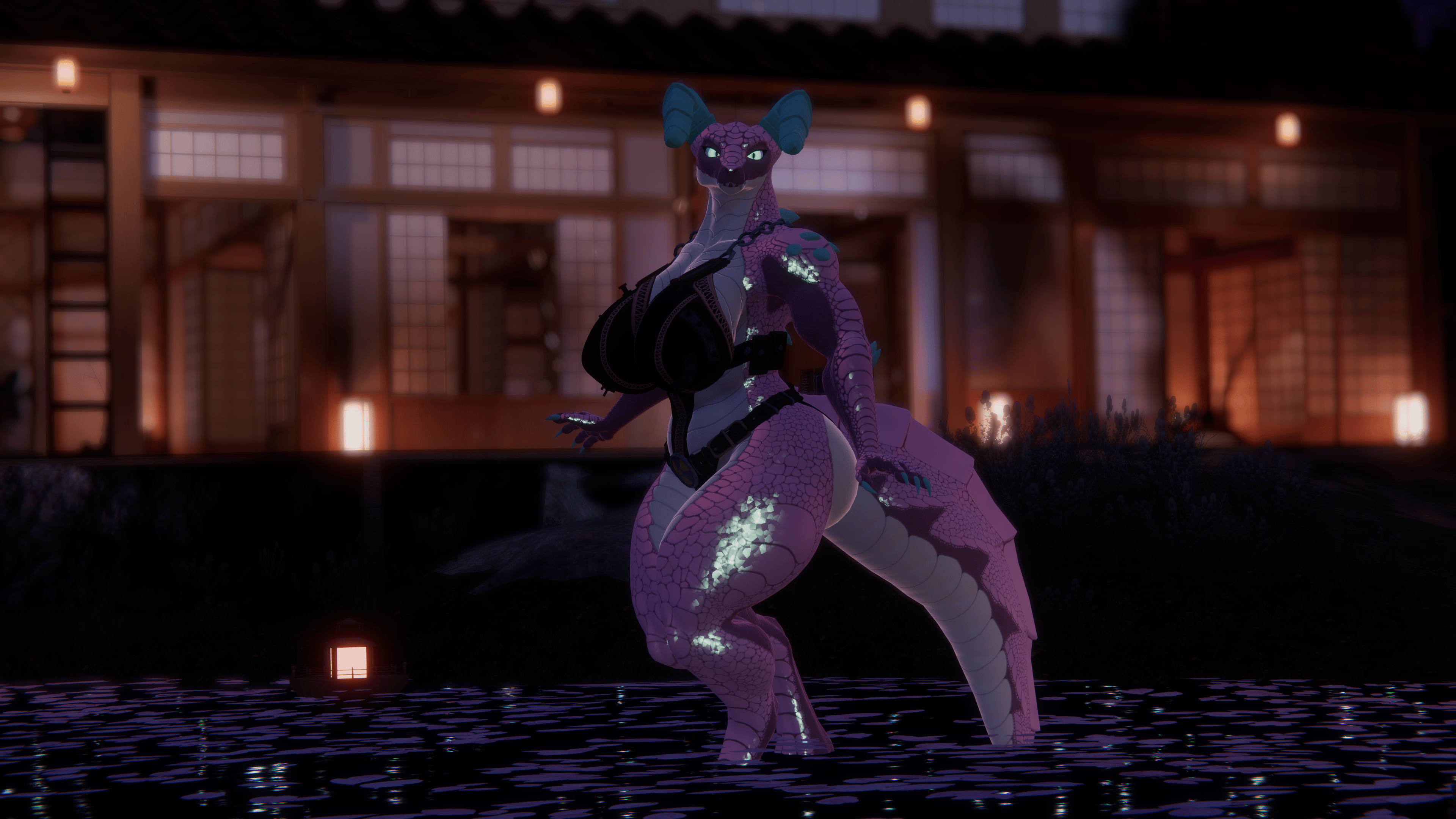 Dragonclaw- Lizzy Deathclaw Texture Set