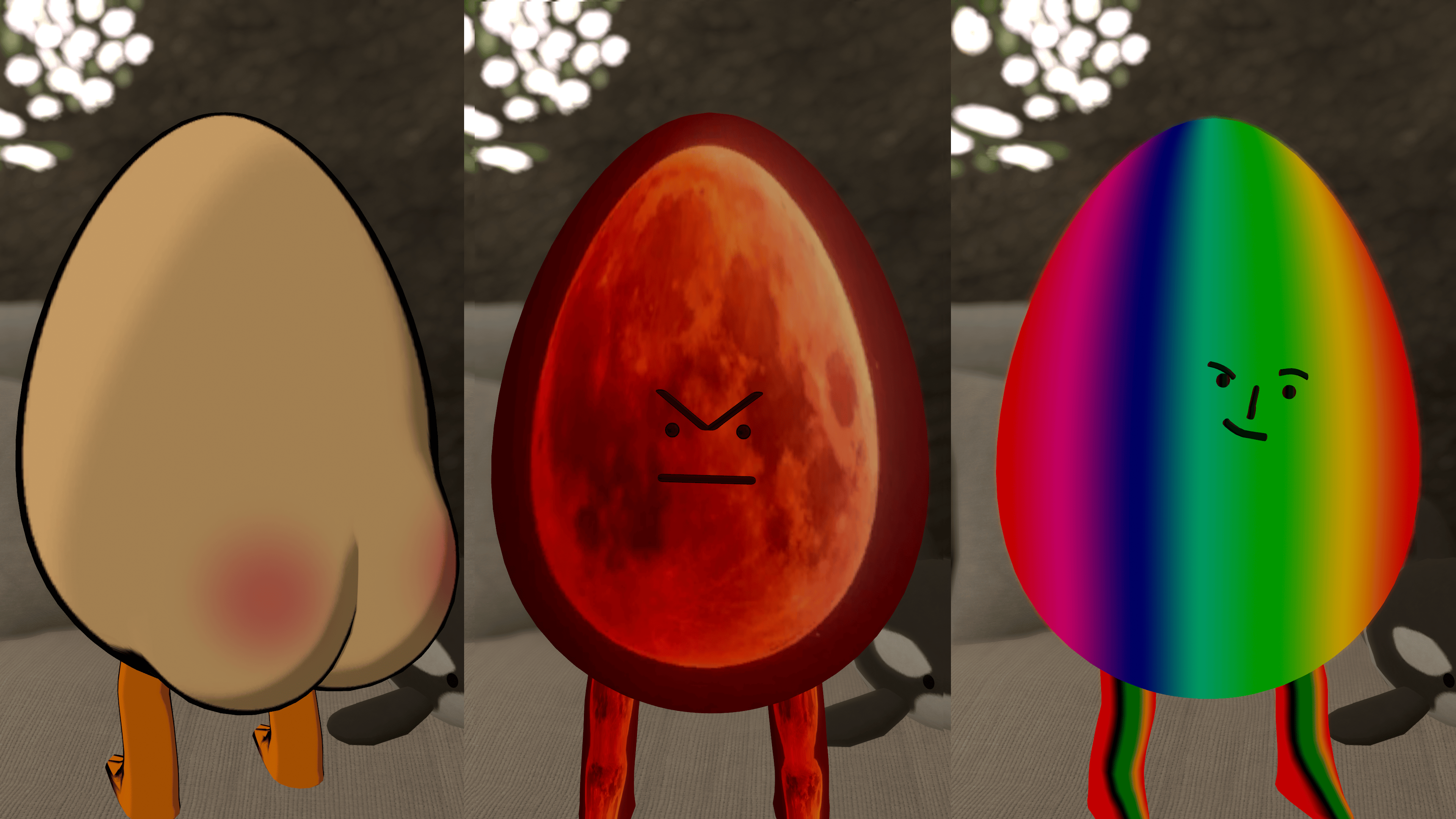 Eggwardo VRChat Avatar 3.0 + Fallback! - For Quest and PC!