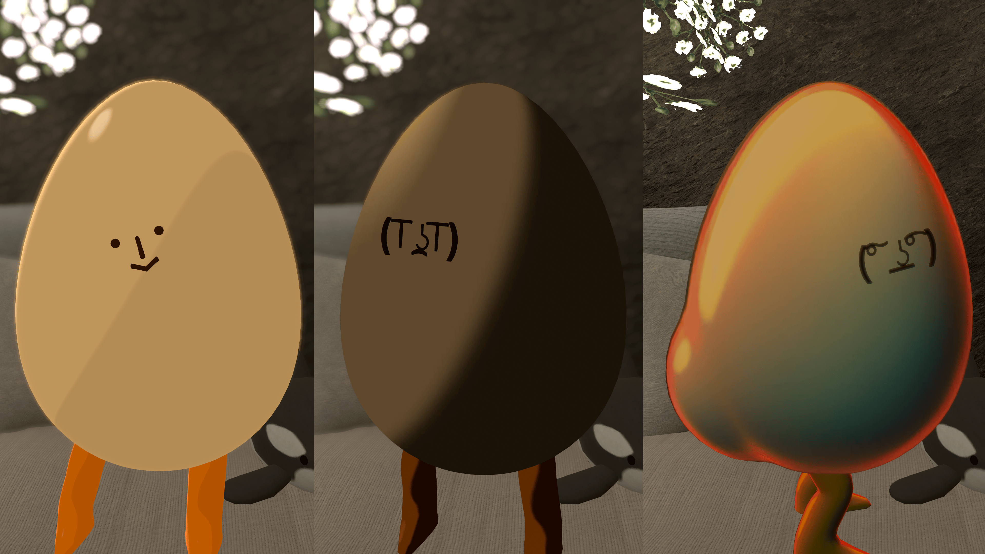Eggwardo VRChat Avatar 3.0 + Fallback! - For Quest and PC!