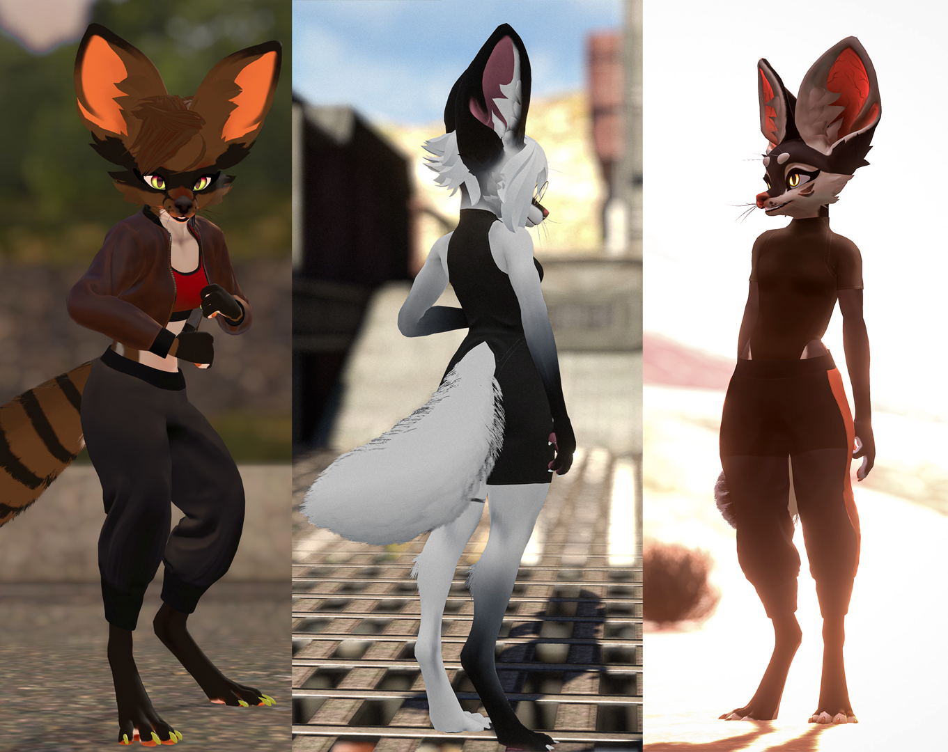 Vixine Streetwear + Bodysuit for the Fennek