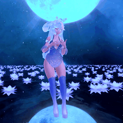 Rabbit in the Moon