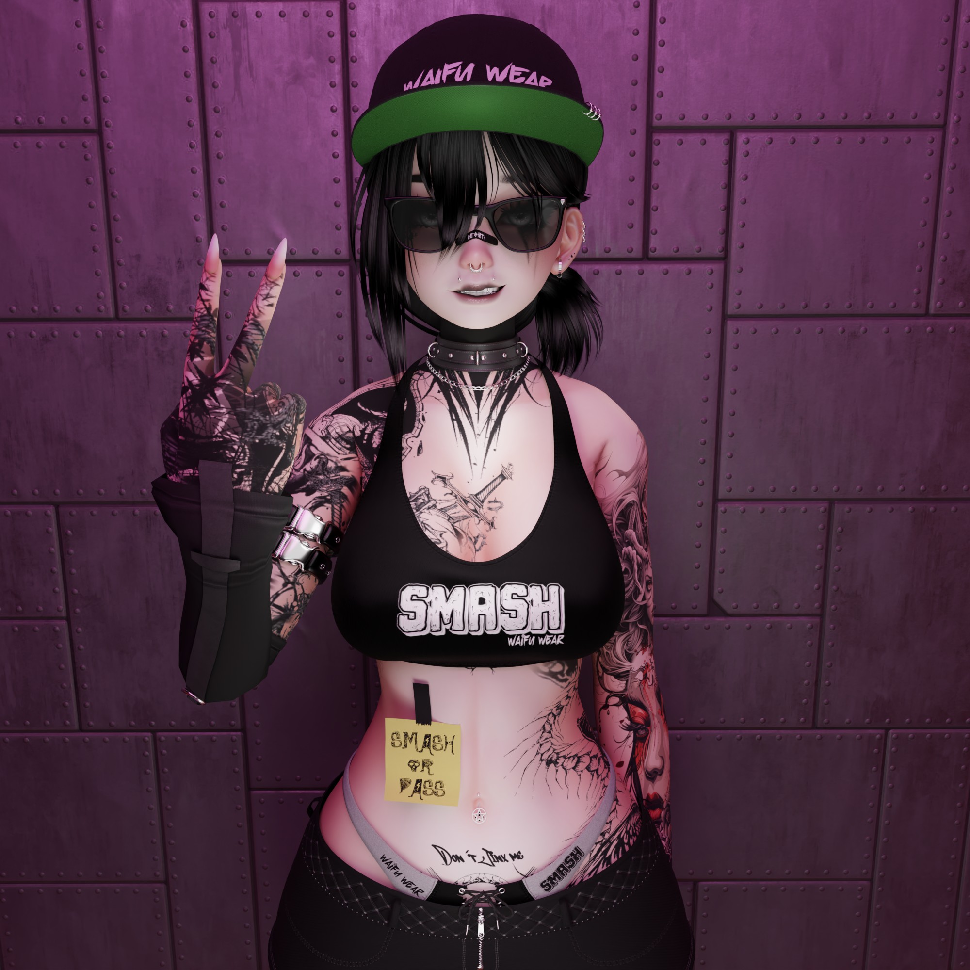 ♡ Smash Outfit | 6 Assets & Substance Files ♡