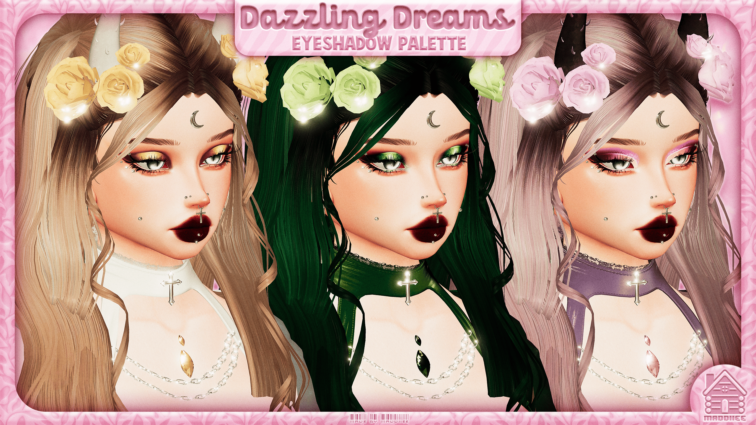 DAZZLING DREAMS | eyeshadow | AMELIA HEAD
