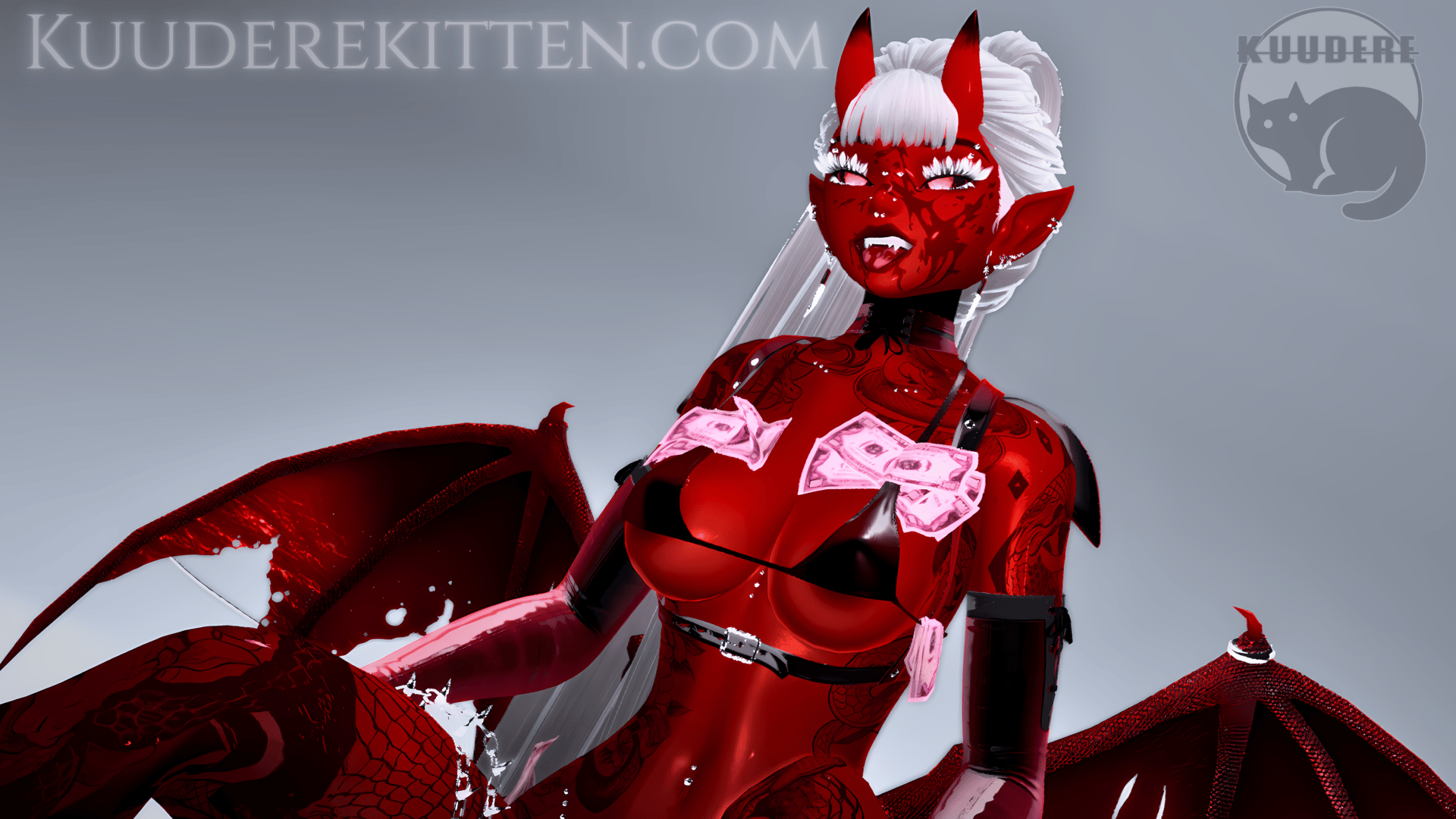 Trixie, Third Eye Demoness Avatar [PC ONLY]][SPS][VRCHAT AVATAR]