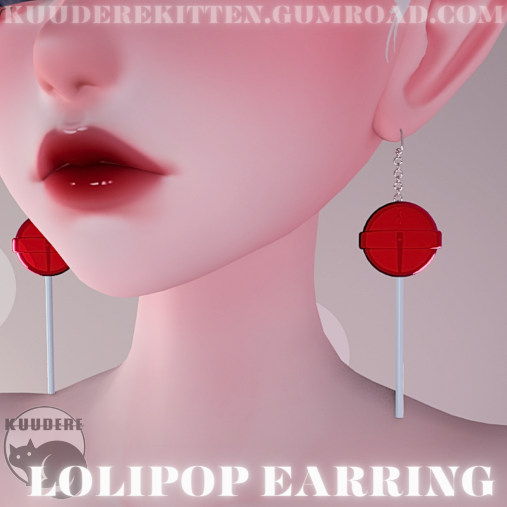 [FREE] Lollipop Earrings