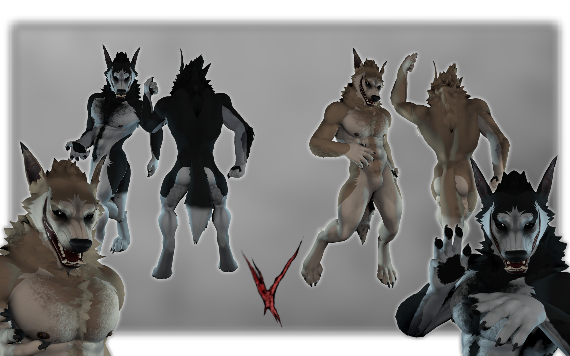 Smile Wolfman - Wolfman Textures