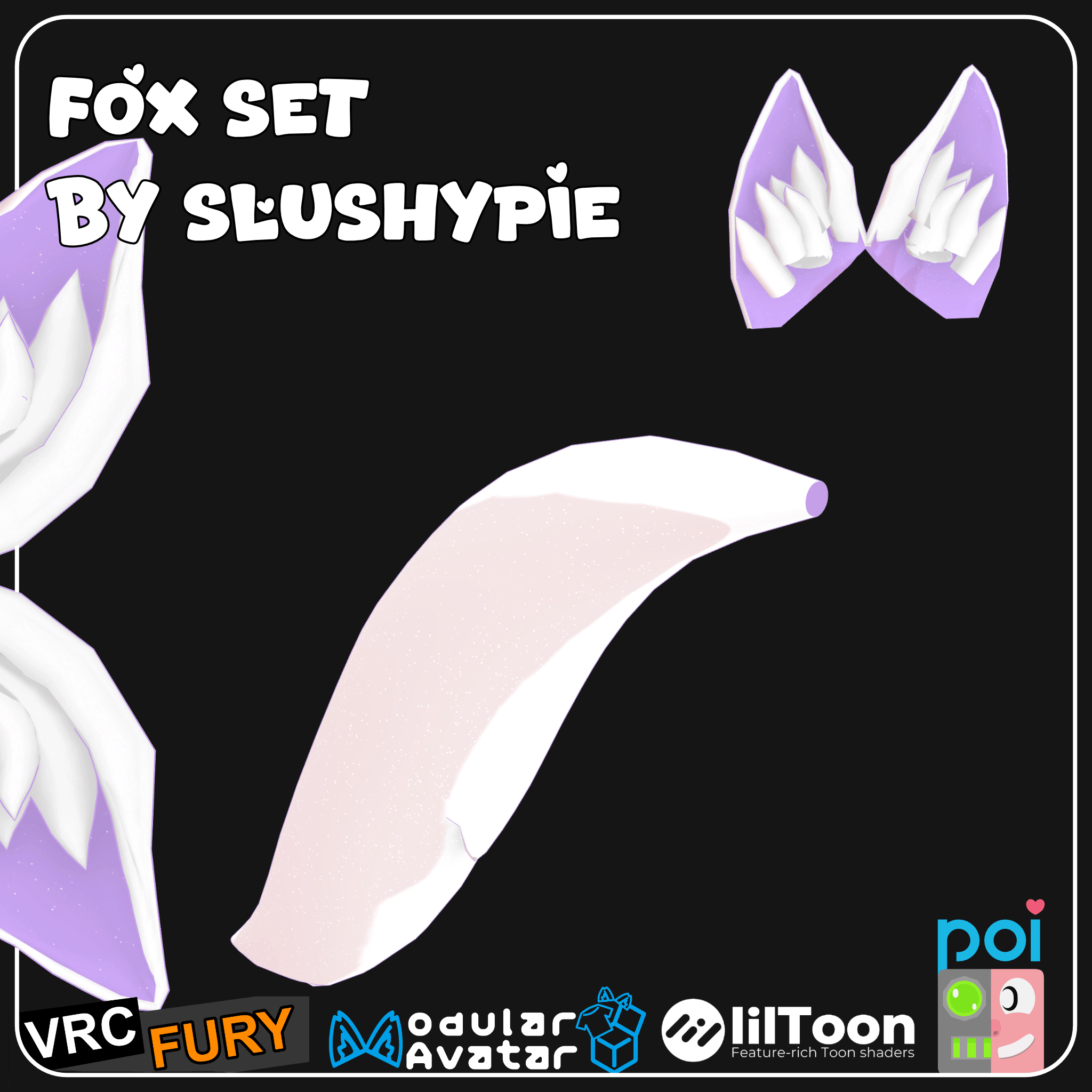 Fox Set | VRChat Asset