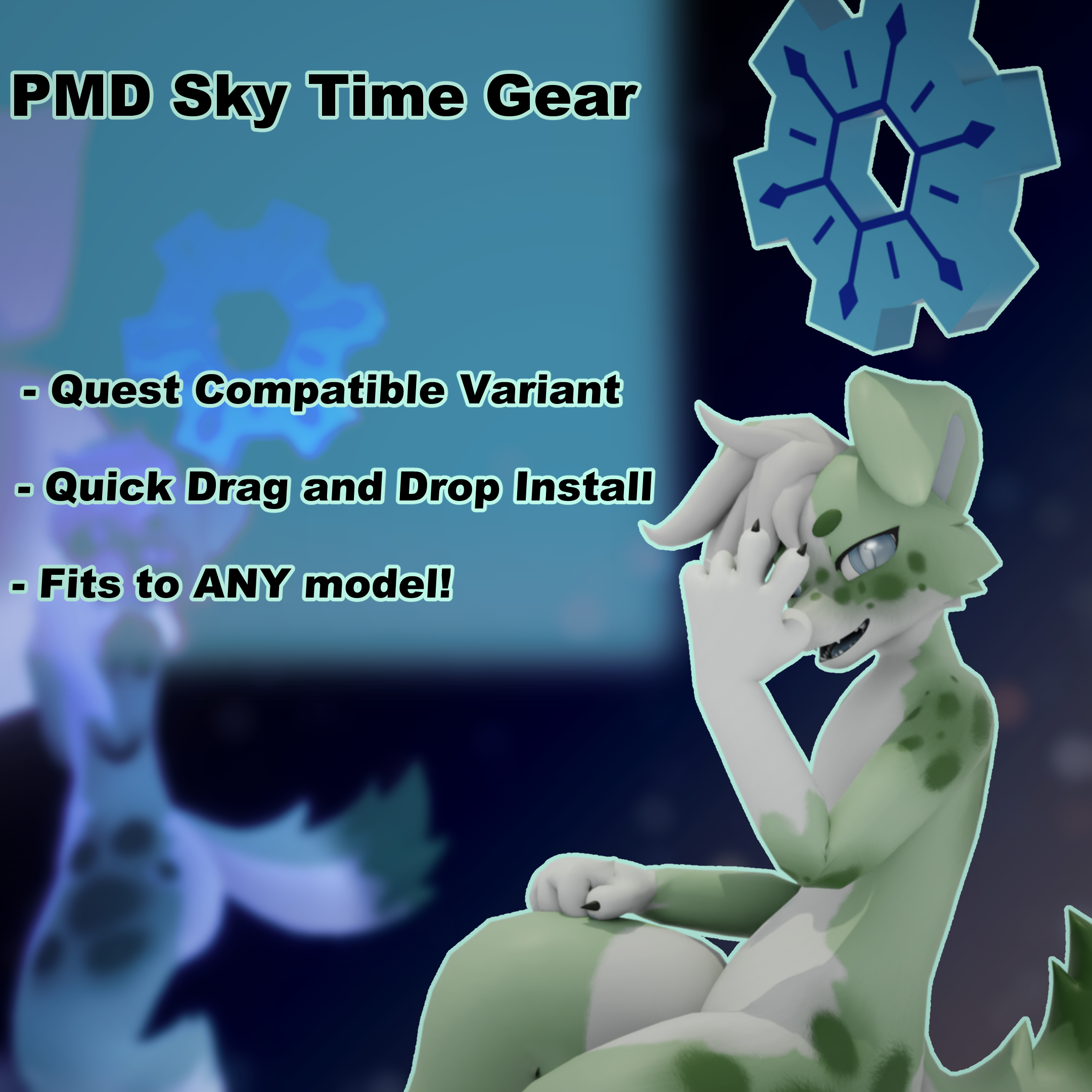 Time Gear - VRchat Accessory