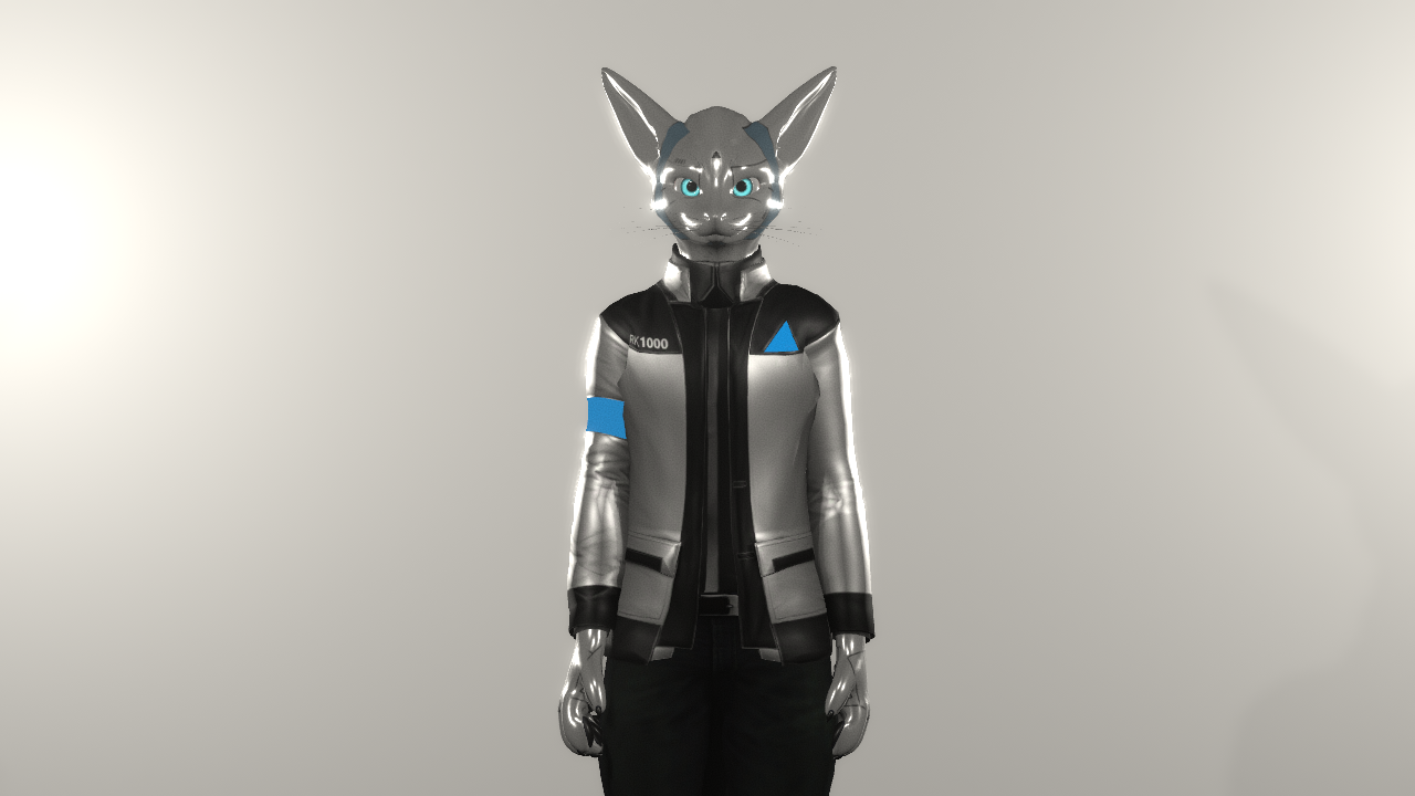 RK1000 Outfit for Rexouium 1.6 & 1.7 | Detroit: Become Human-Inspired Jacket and Pants
