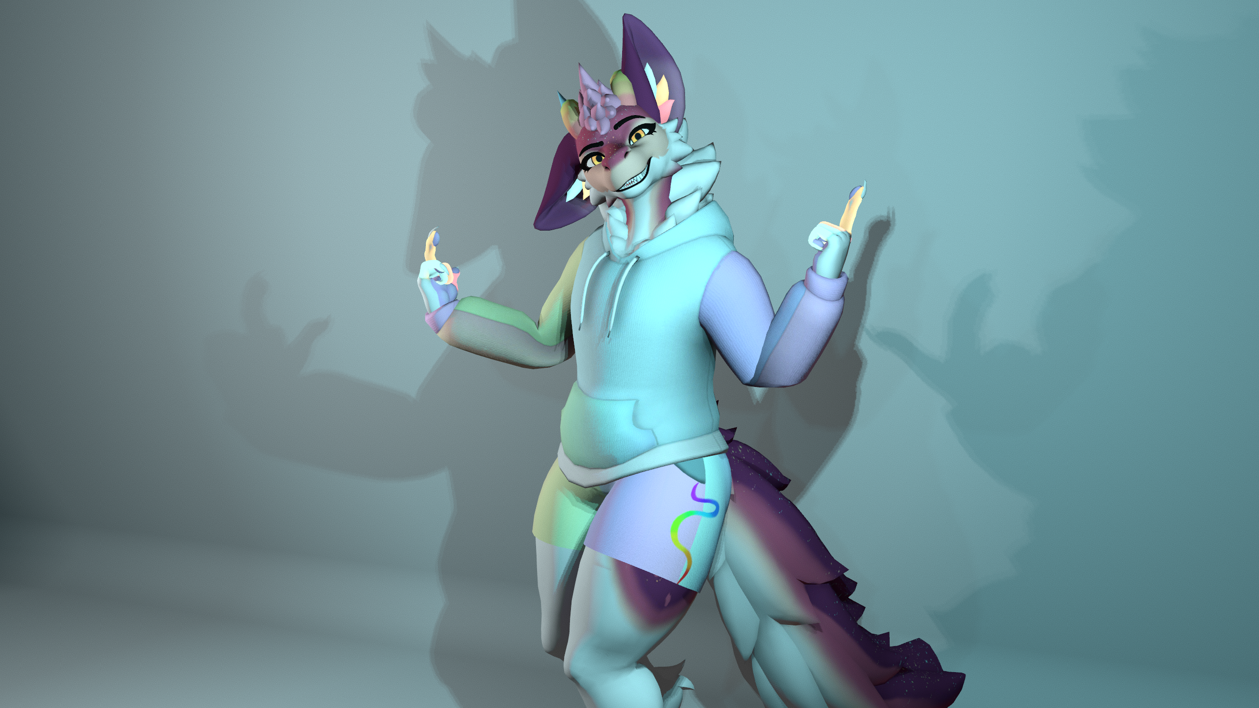 Pastel Fluffgan Clothing Texture