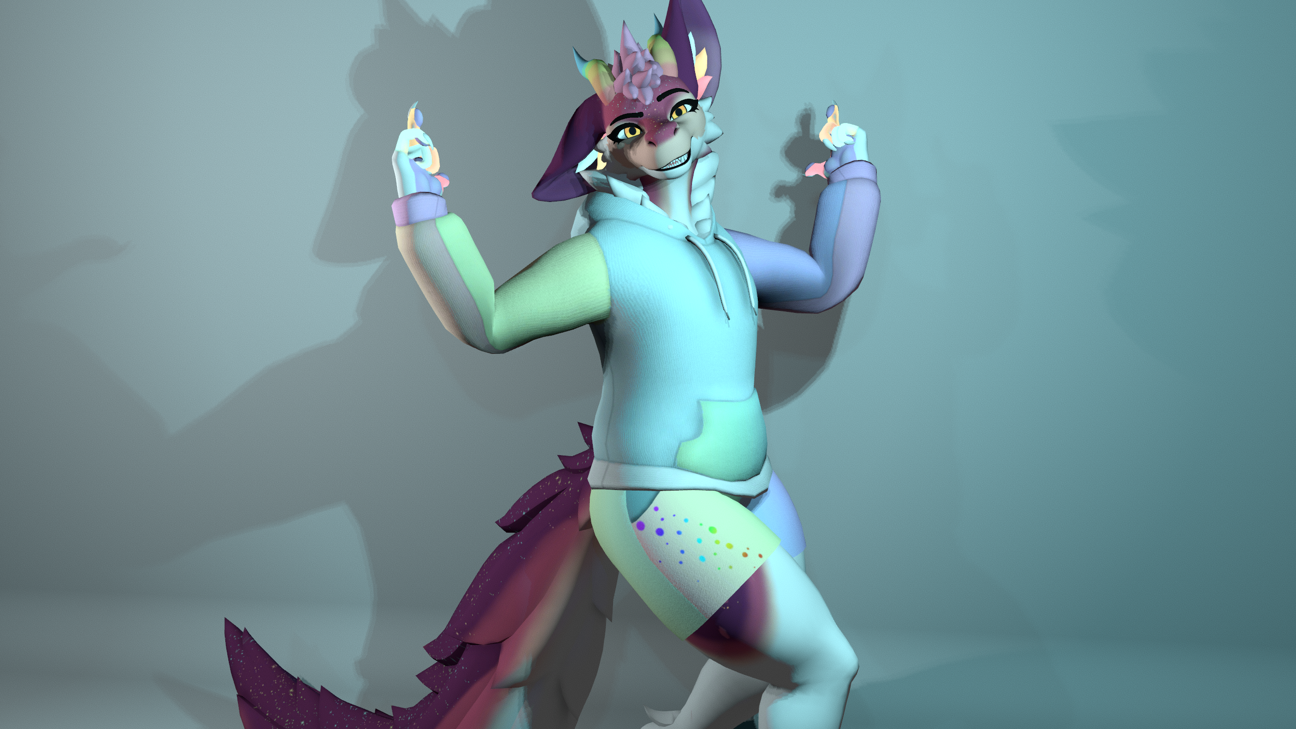 Pastel Fluffgan Clothing Texture