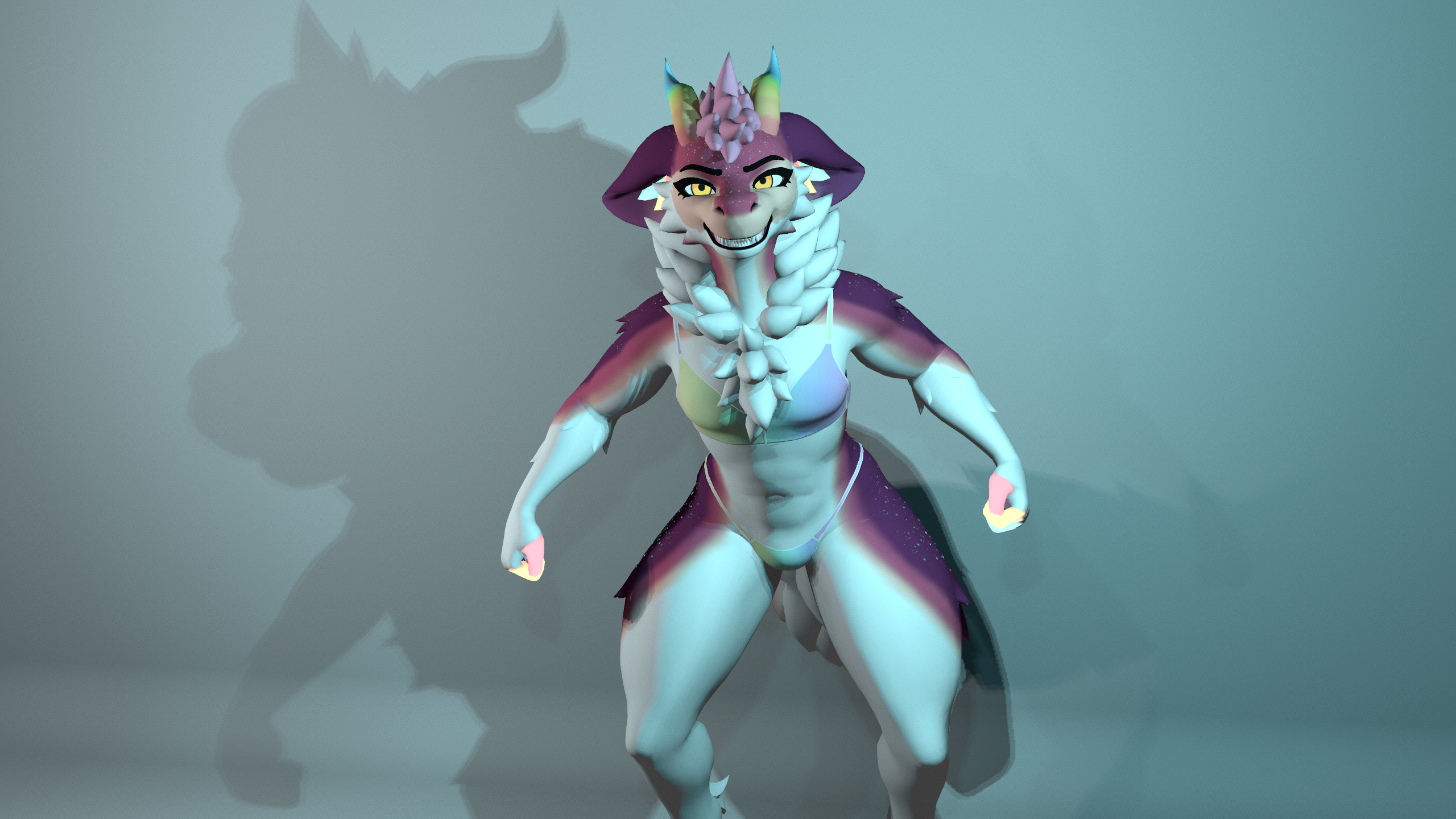 Pastel Fluffgan Clothing Texture