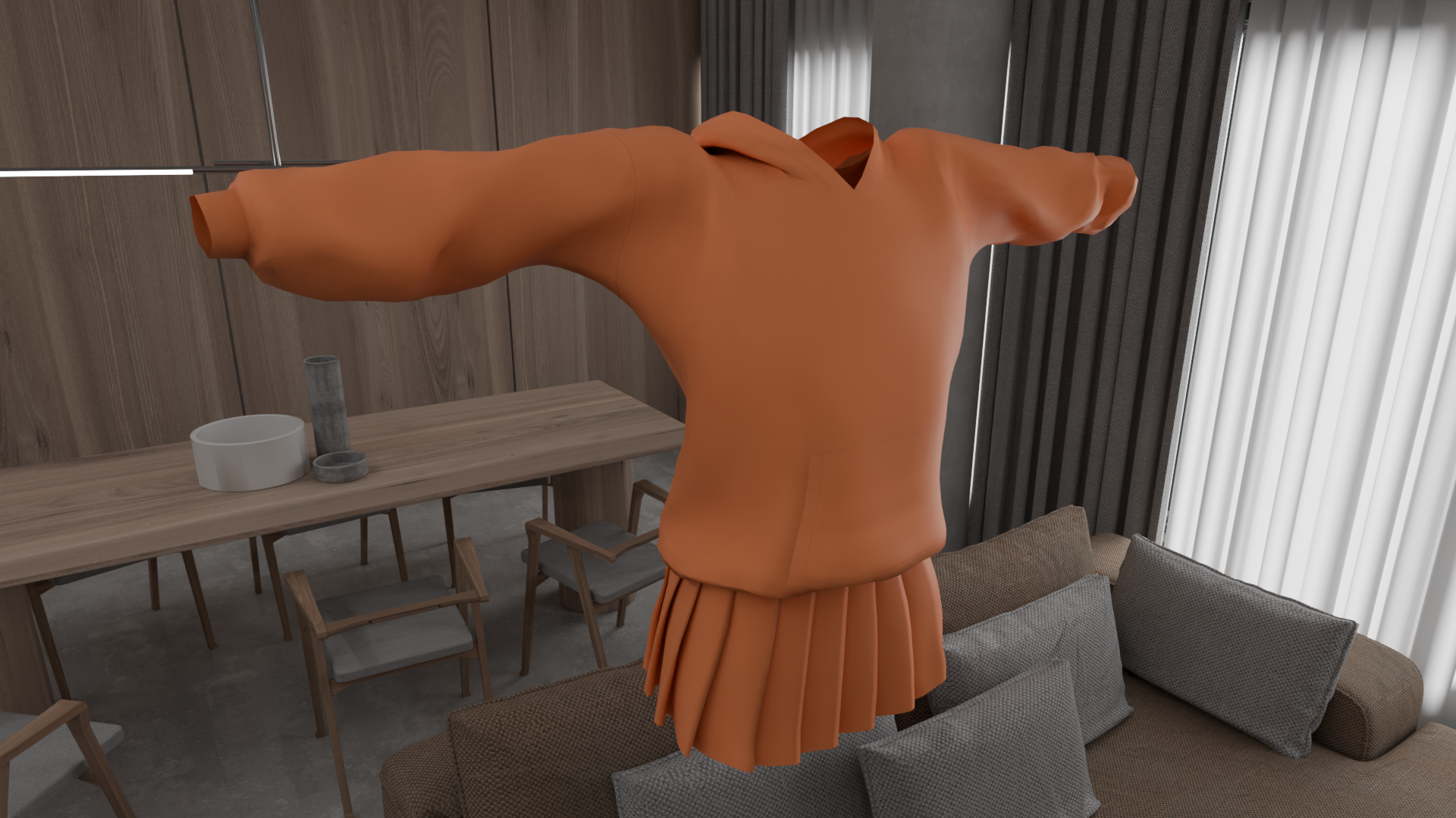 Cute Skirt and Sweatshirt for Rexouium <3