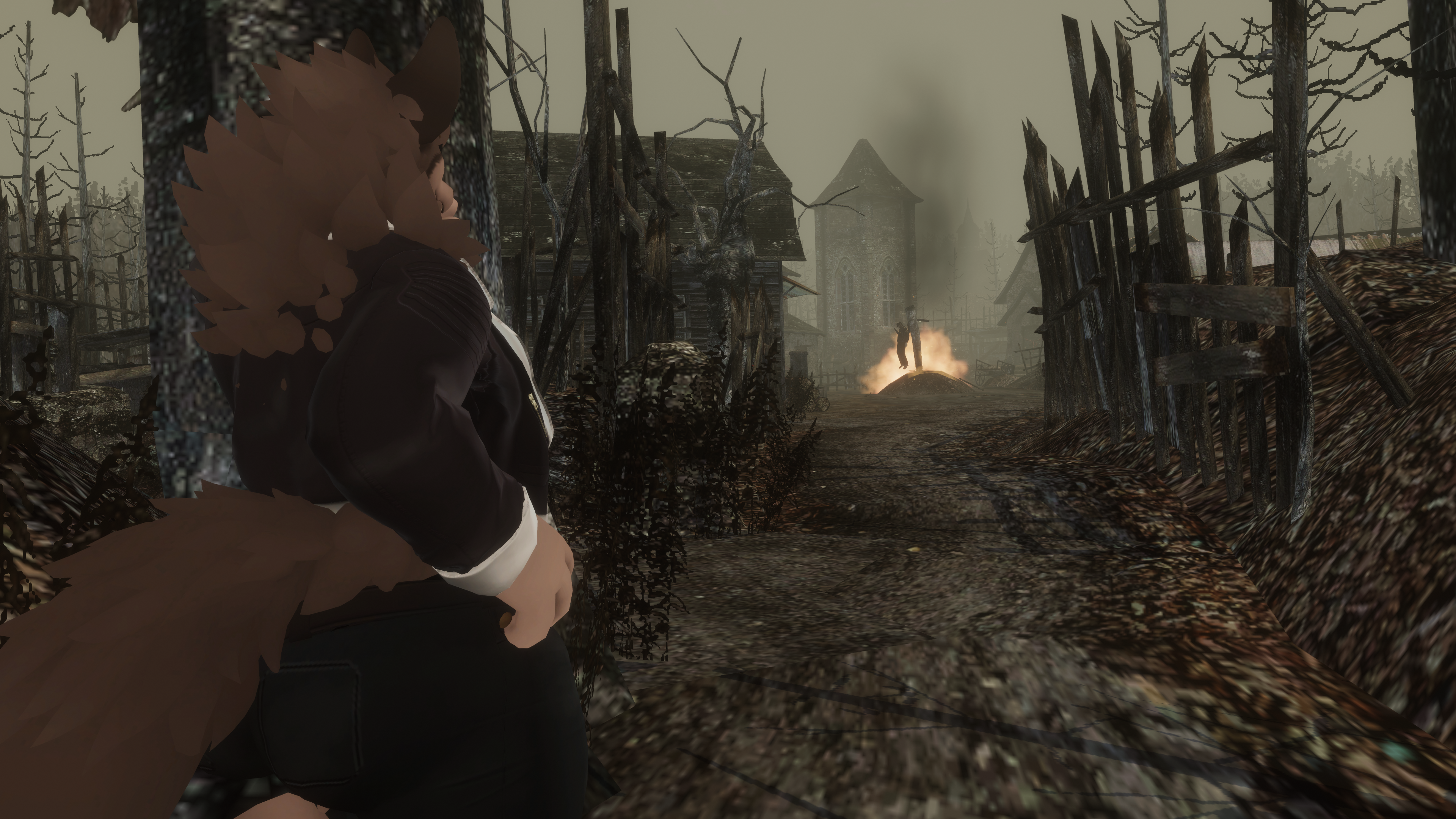 Resident Evil 4 Leon - Ghostly3D Mama-Gen UrbanWear Texture