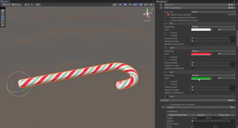Sacred's Lickable Candycane