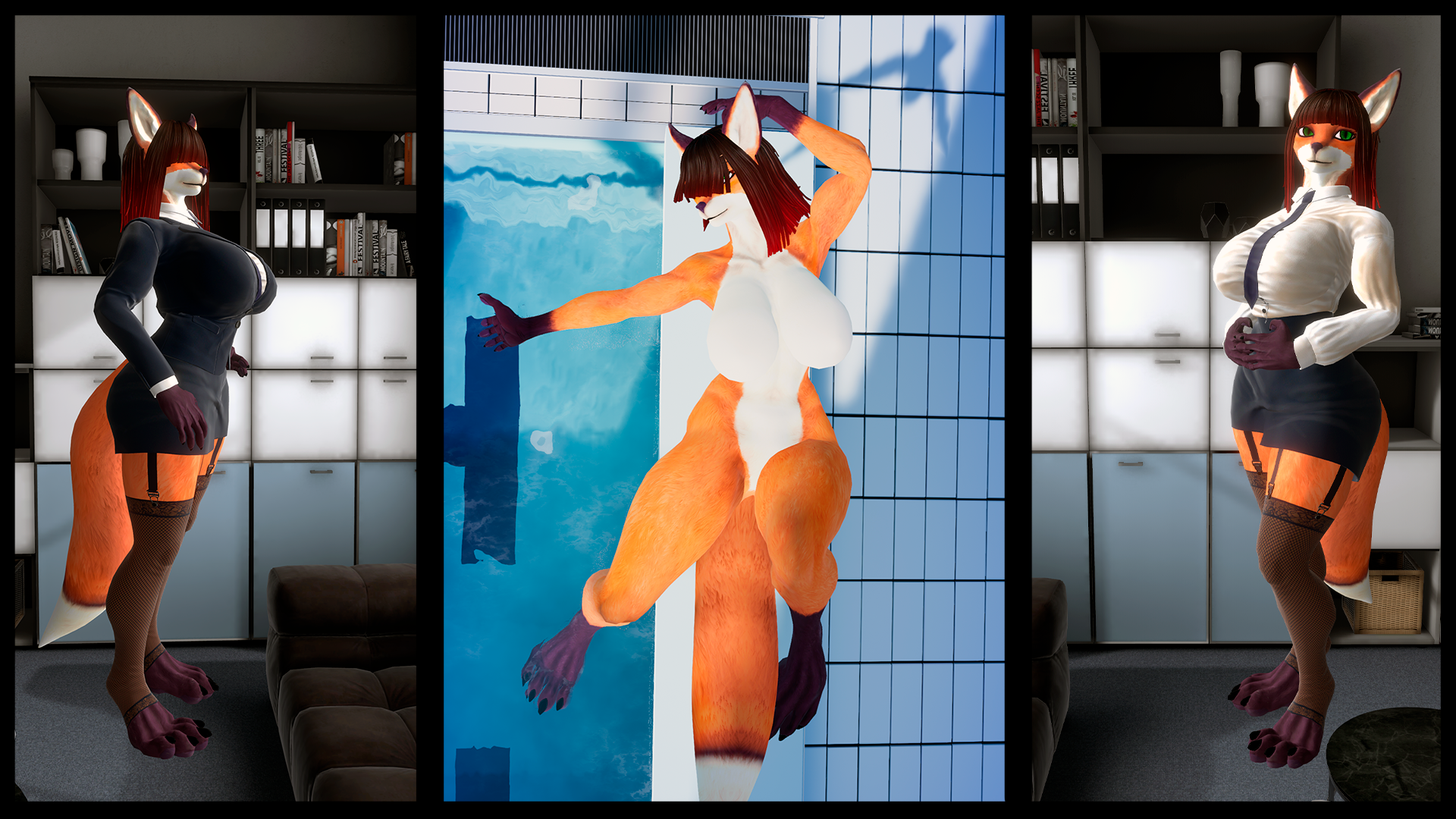 Avery Big Fox Bos - SFW |PC|Quest|