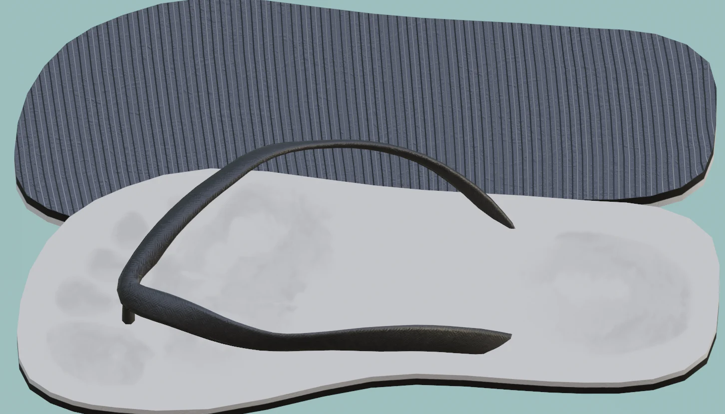 FlipFlops - 10 Color Variations