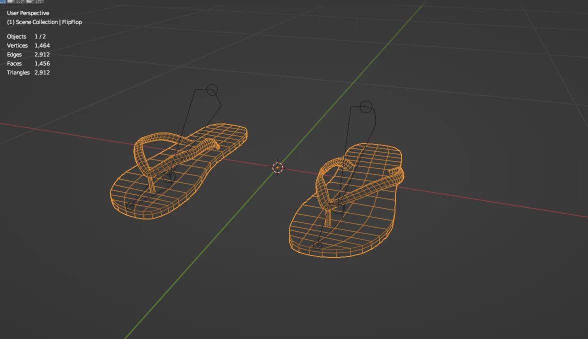 FlipFlops - 10 Color Variations