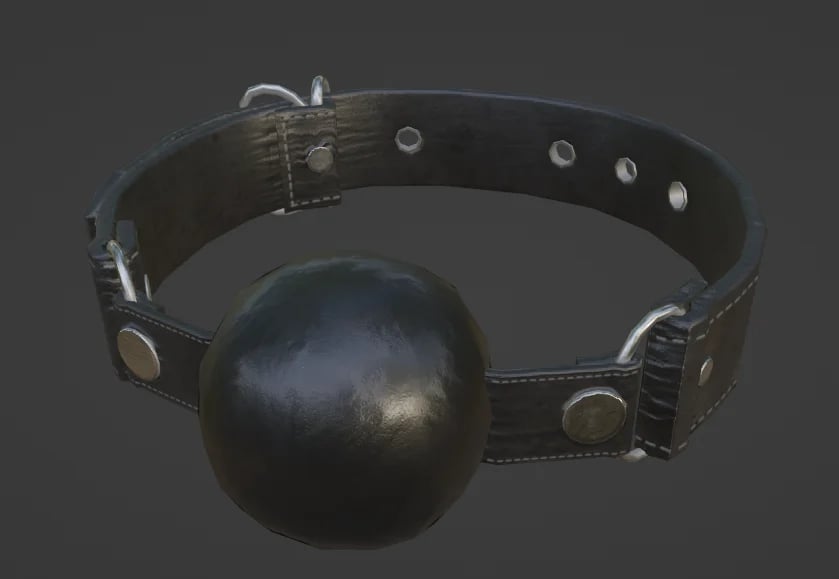 Leather Gag - 4 Colours