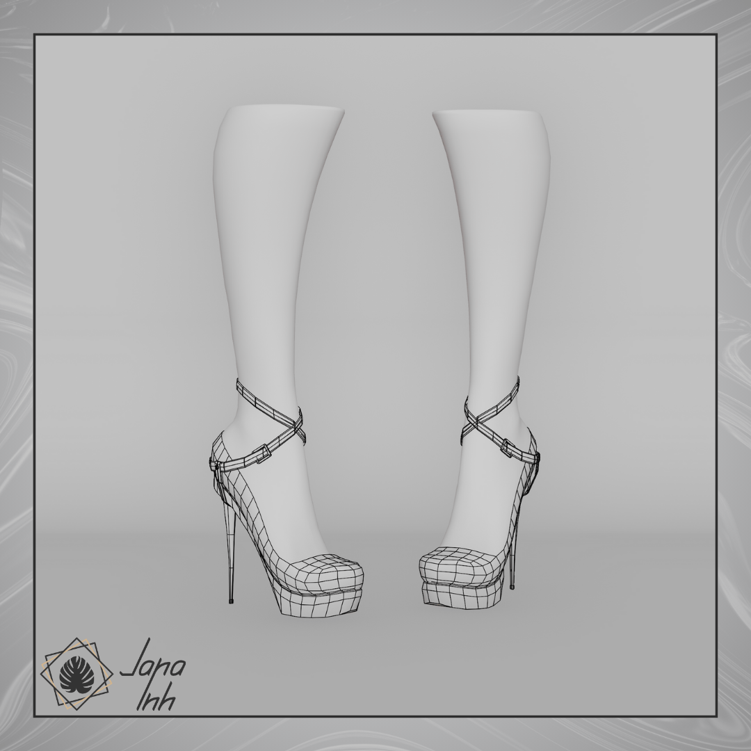 Strapped Heels
