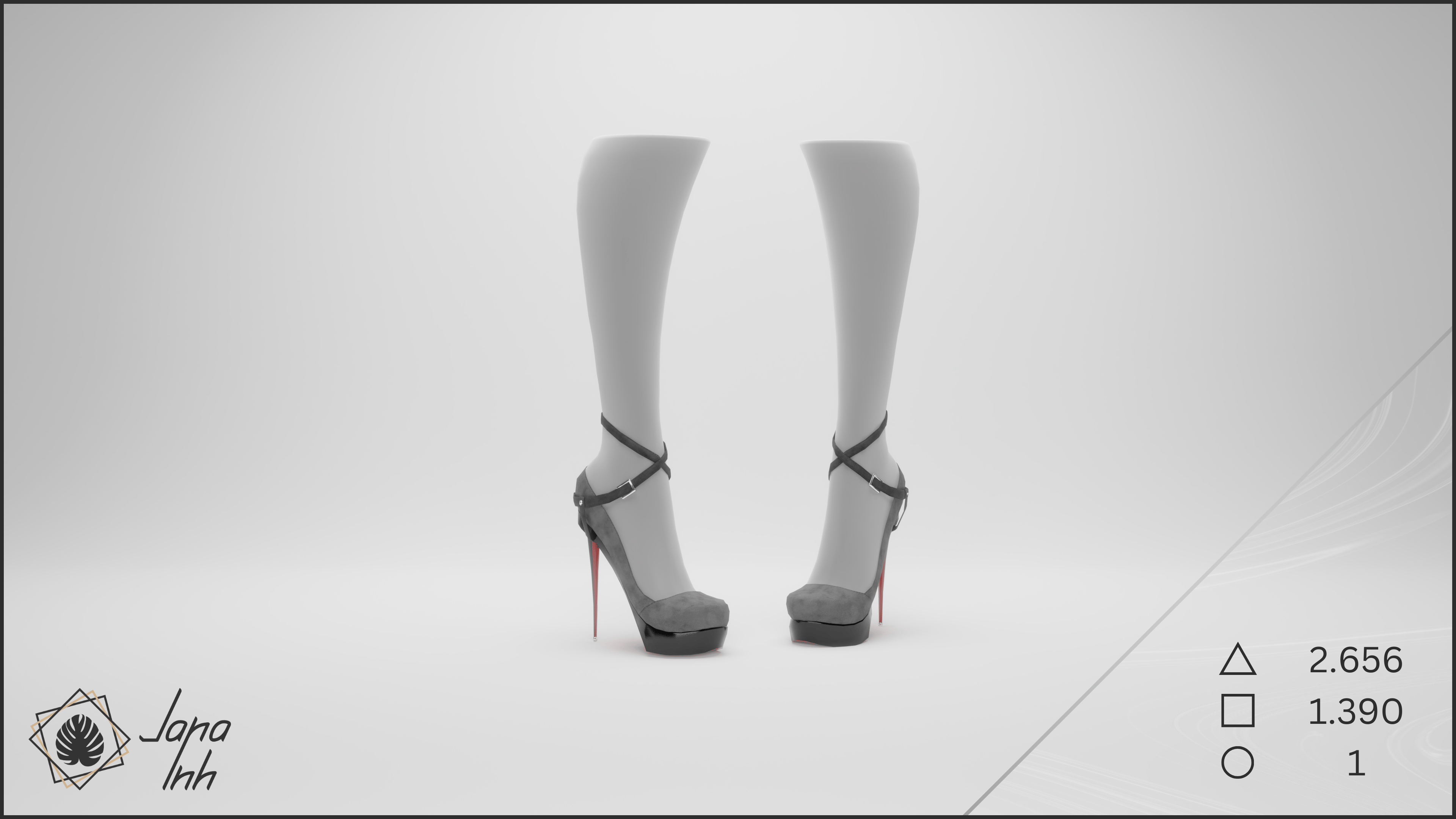 Strapped Heels