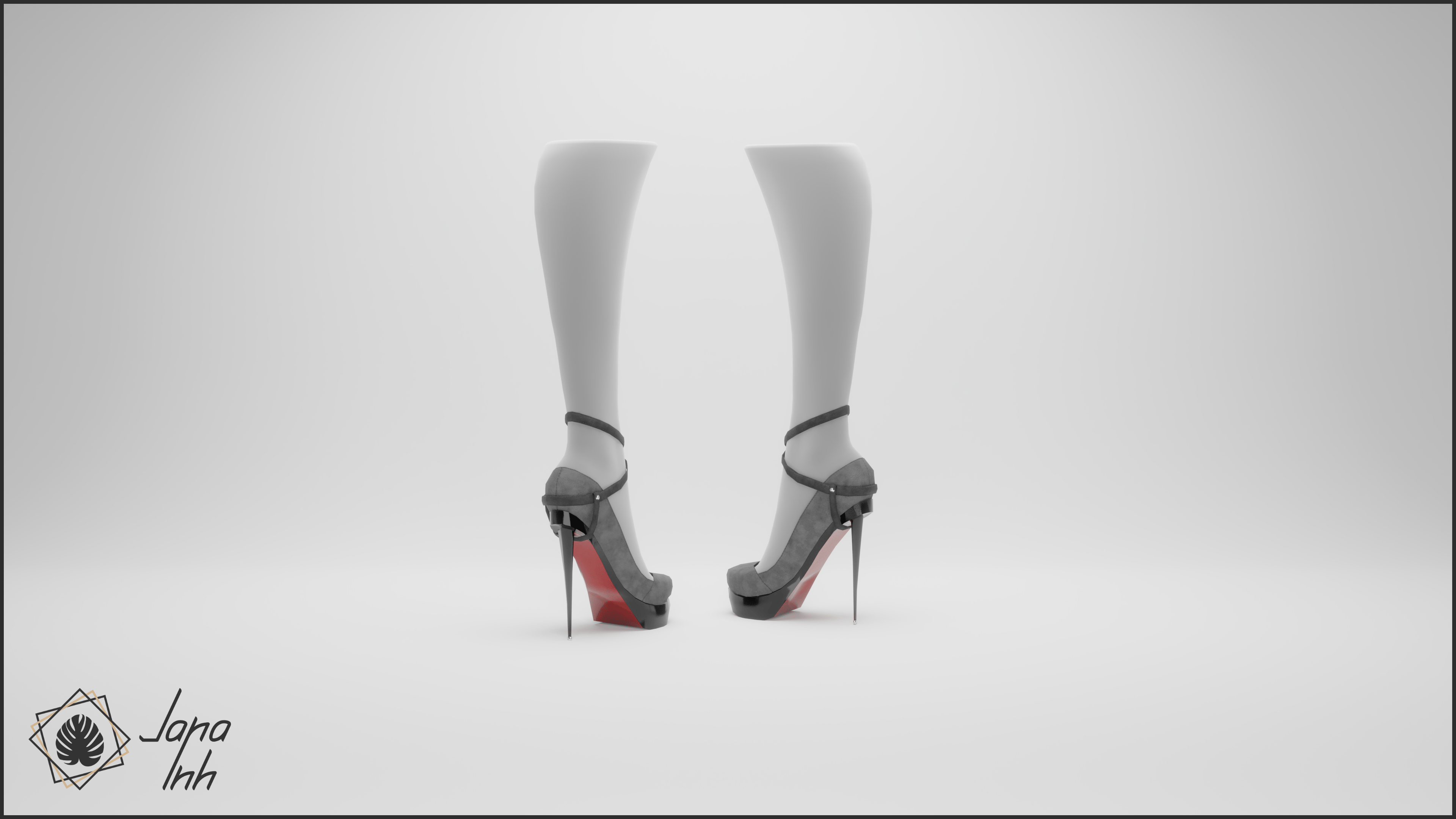 Strapped Heels