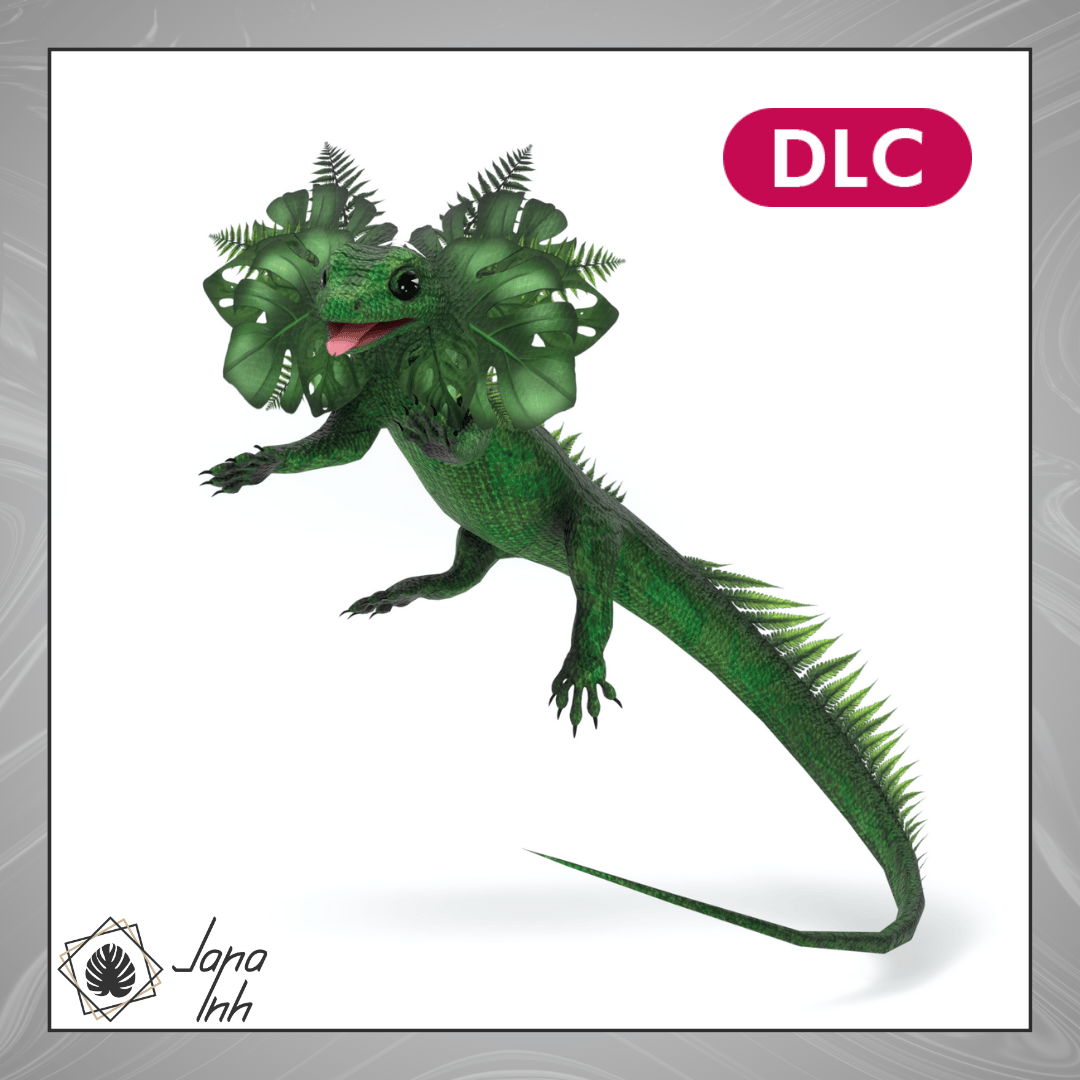 Frilled Lizard Follower
