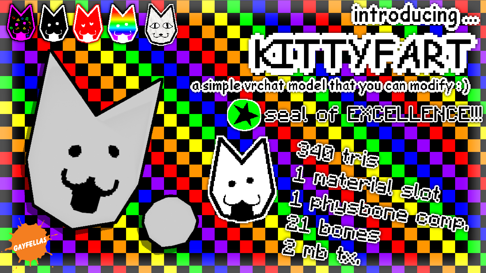 Kittyfart (VRChat Fallback Avatar)