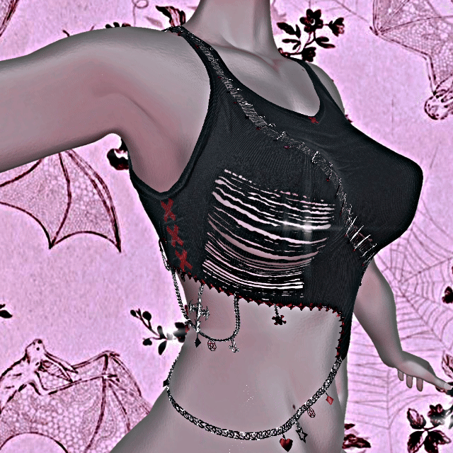 Pin T-Shirt [ VRBASE Egirl ]