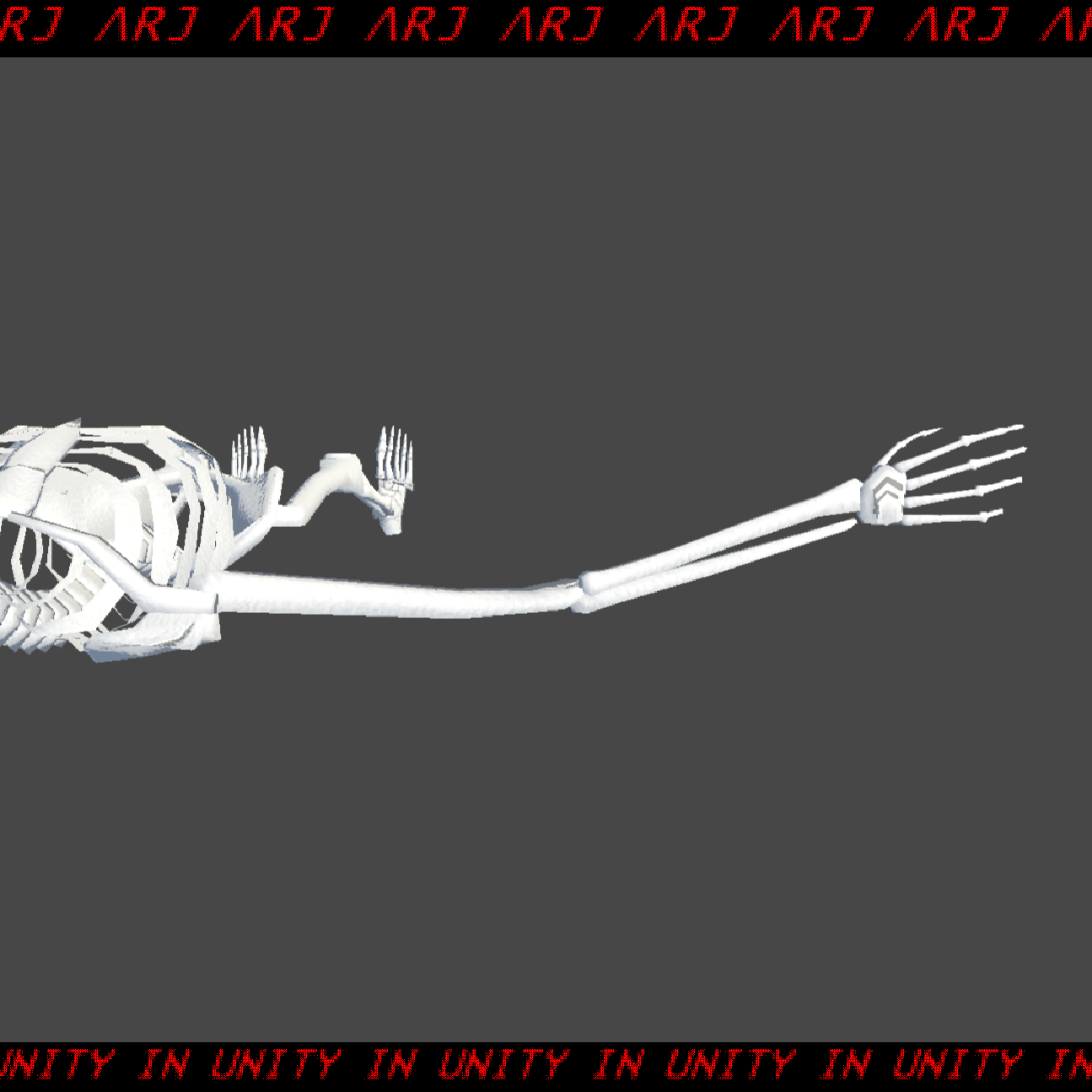 PolySkell | VRChat Avatar | Low-Poly Skeleton Base | For Pc & Quest |