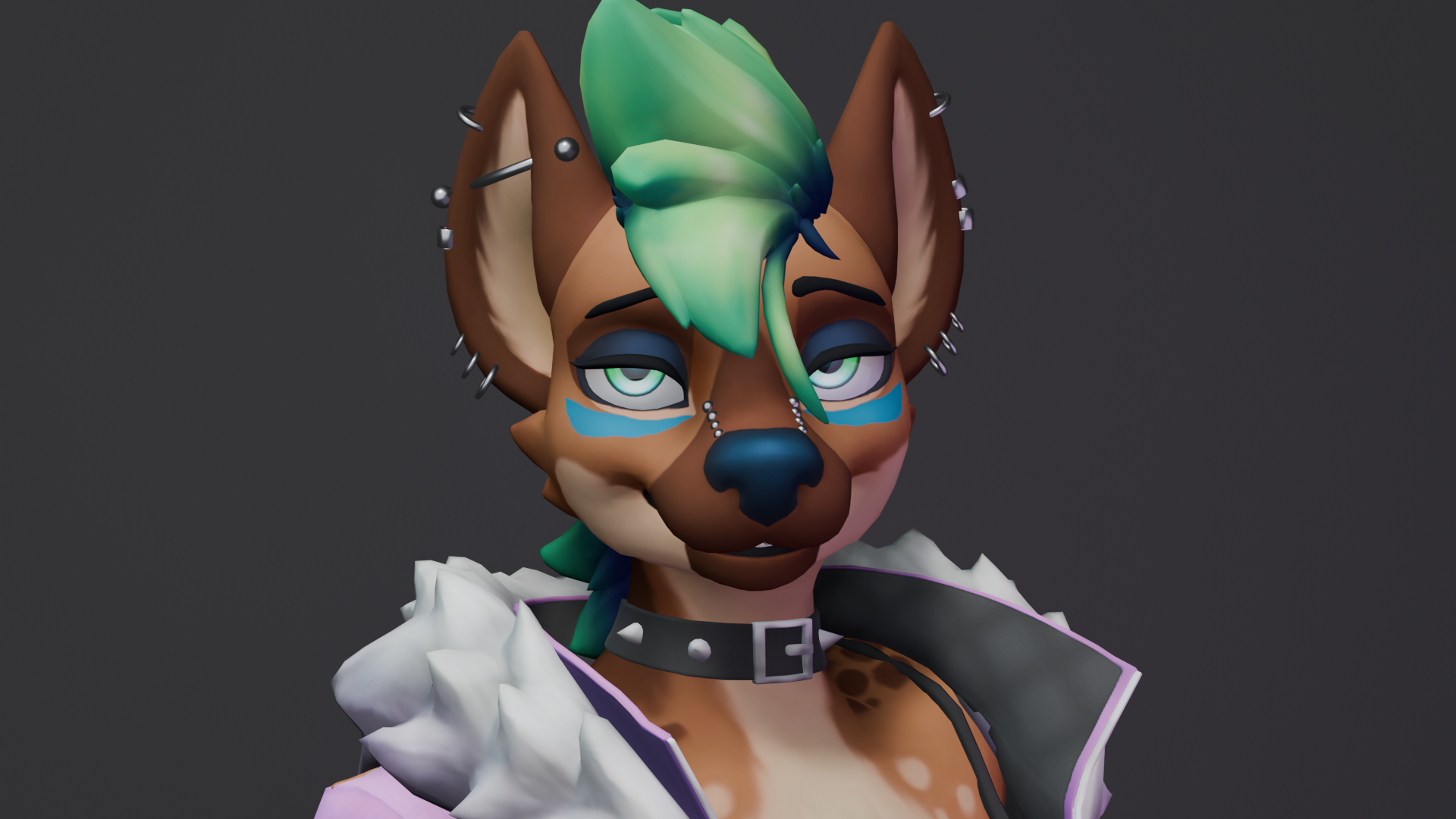 Industrial Yeen Piercings for Alber Hyenid