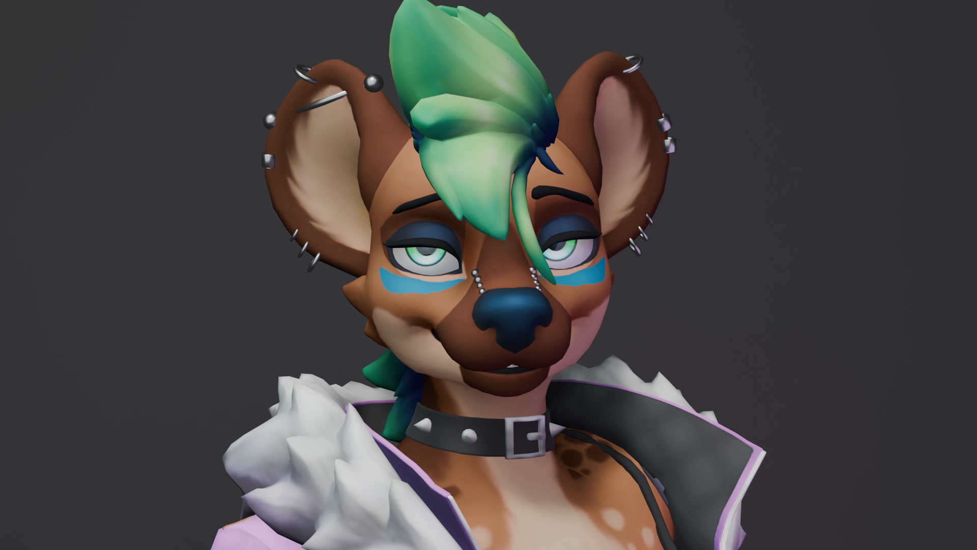 Industrial Yeen Piercings for Alber Hyenid
