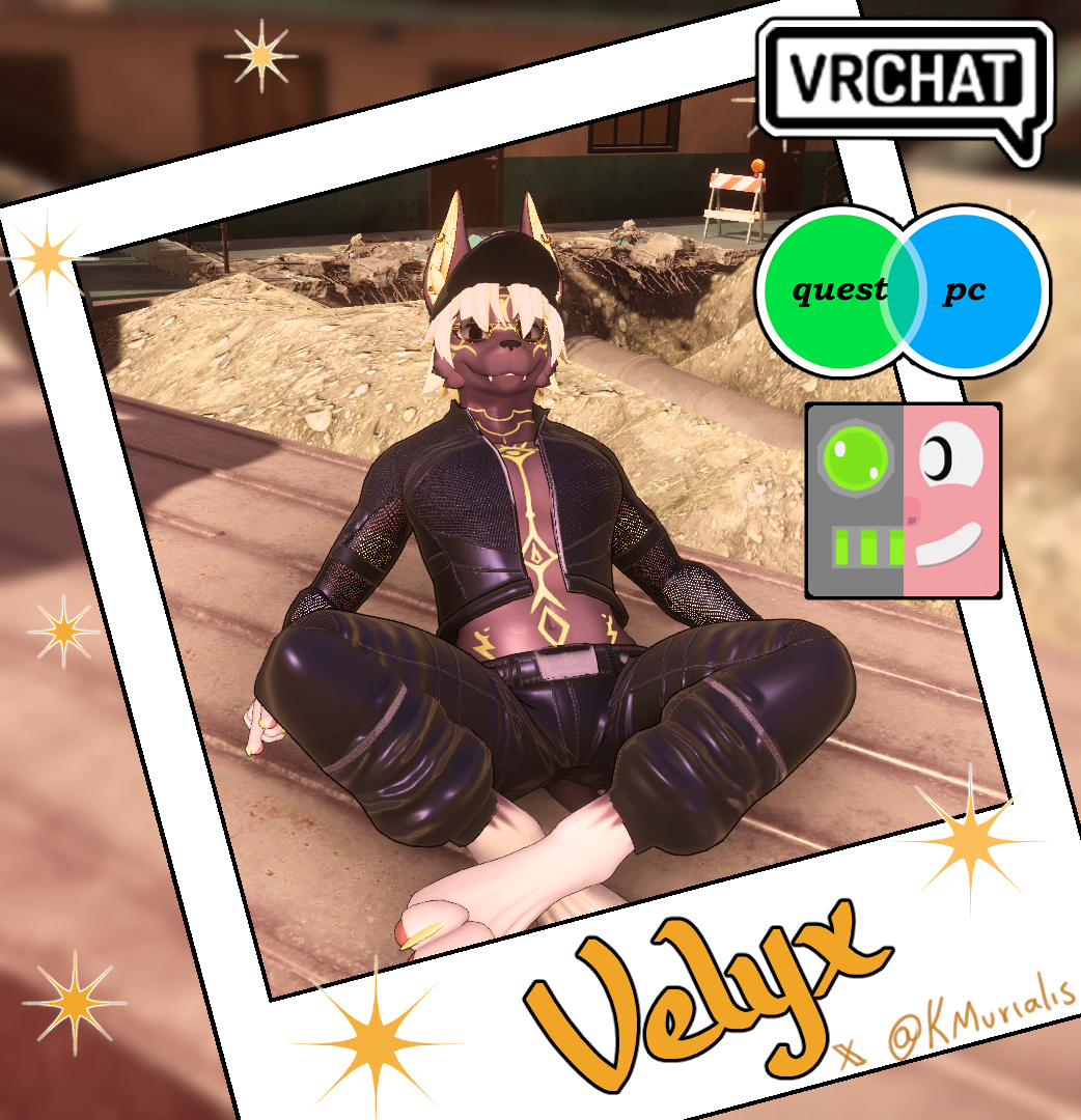 Velyx — Desert-Born VRChat Avatar