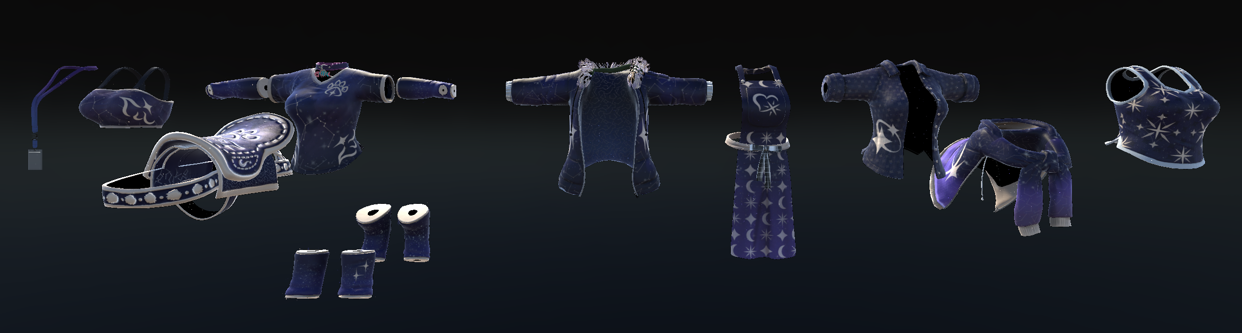 💫✨ Furality Somna AvaTaur Clothing Textures ✨💫