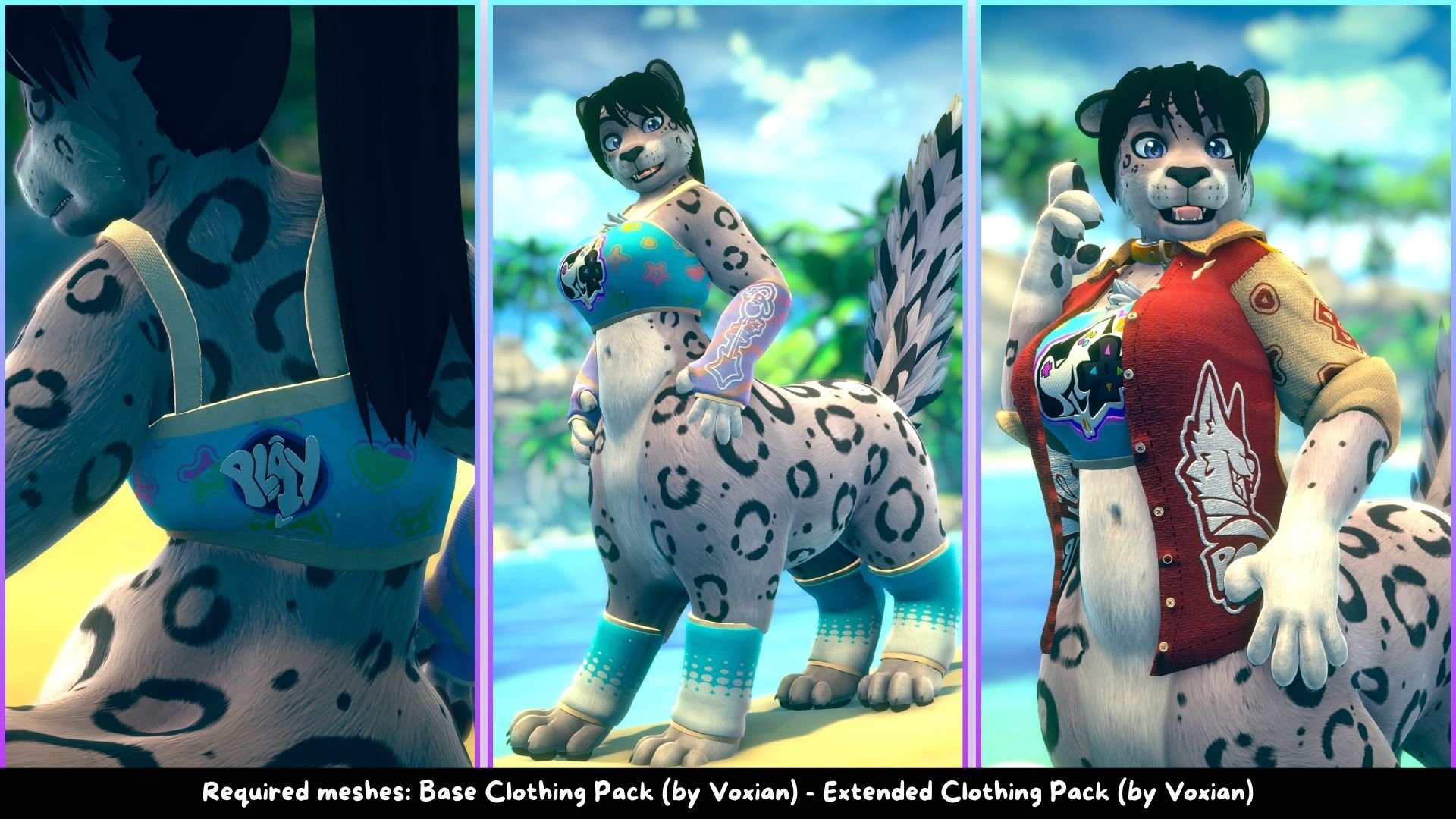 👾 Ultra's Clothing Texture Packs for AvaTaur, VRoo, Spirit, Spirivali 🎮