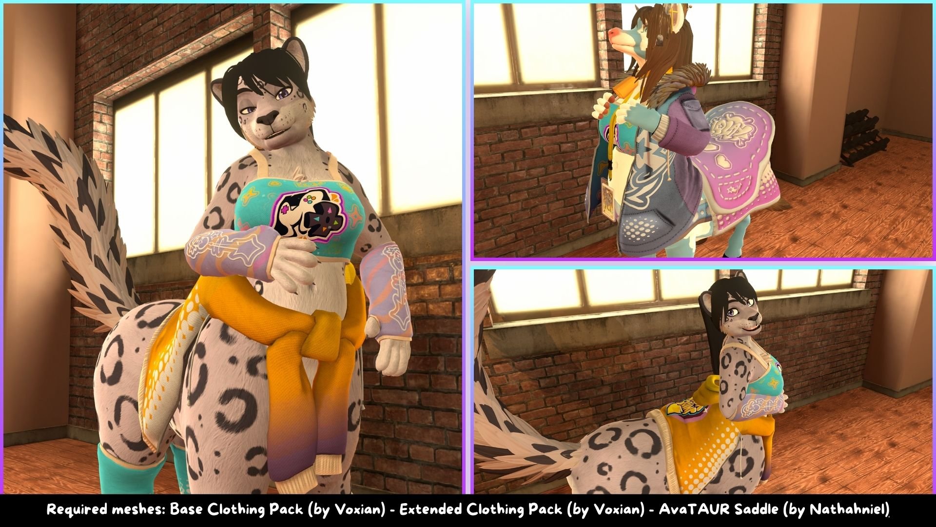 👾 Ultra's Clothing Texture Packs for AvaTaur, VRoo, Spirit, Spirivali 🎮