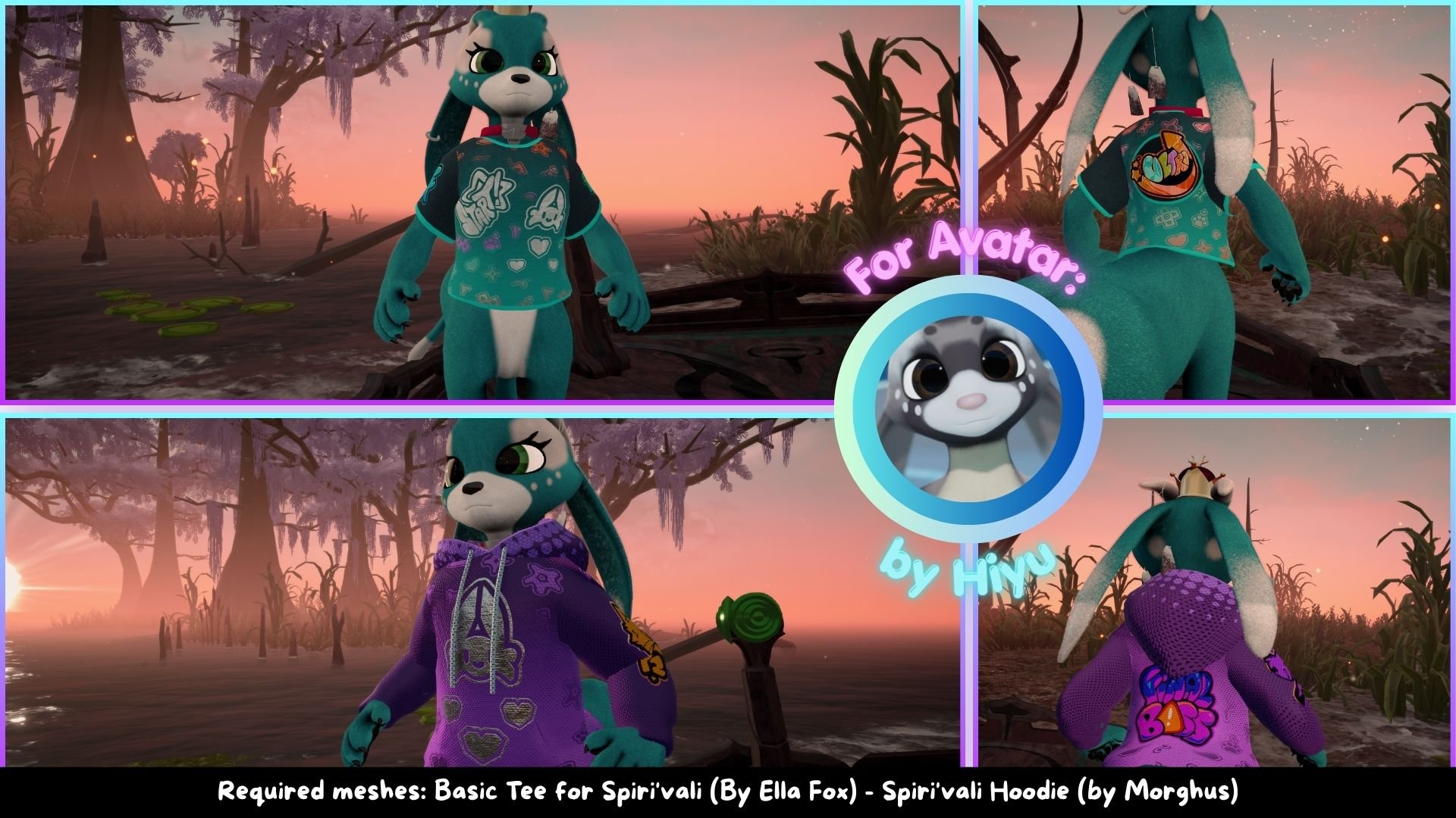 👾 Ultra's Clothing Texture Packs for AvaTaur, VRoo, Spirit, Spirivali 🎮