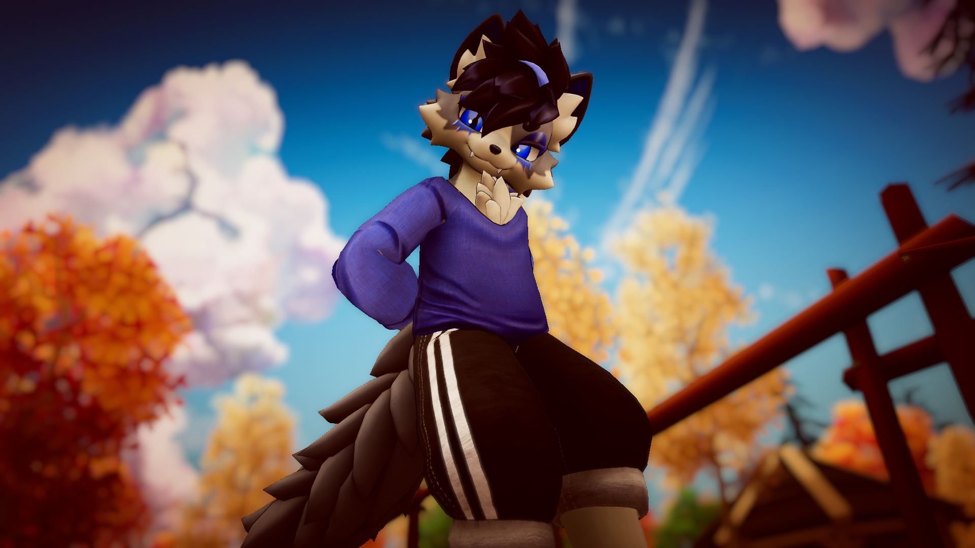 Akami - Kemono Wolf VRChat Furry Model/Avatar
