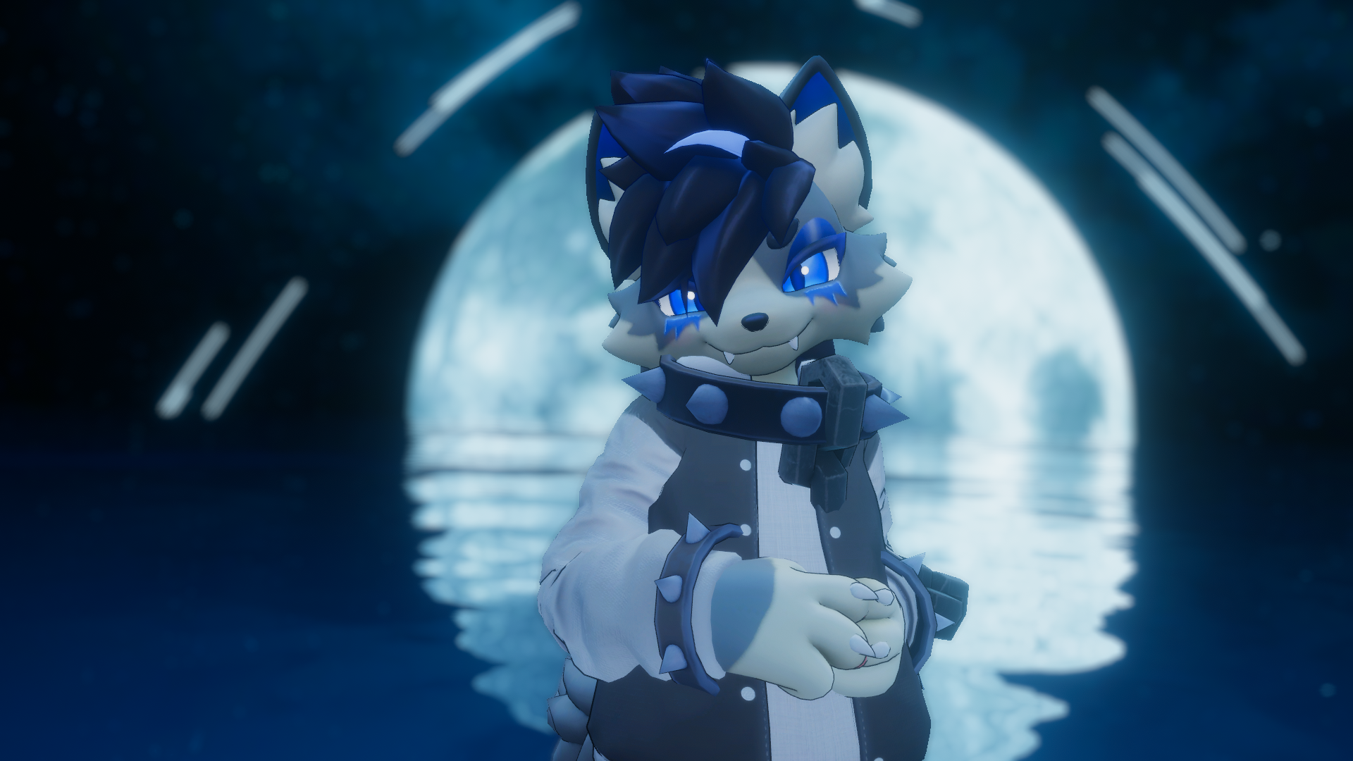 Akami - Kemono Wolf VRChat Furry Model/Avatar