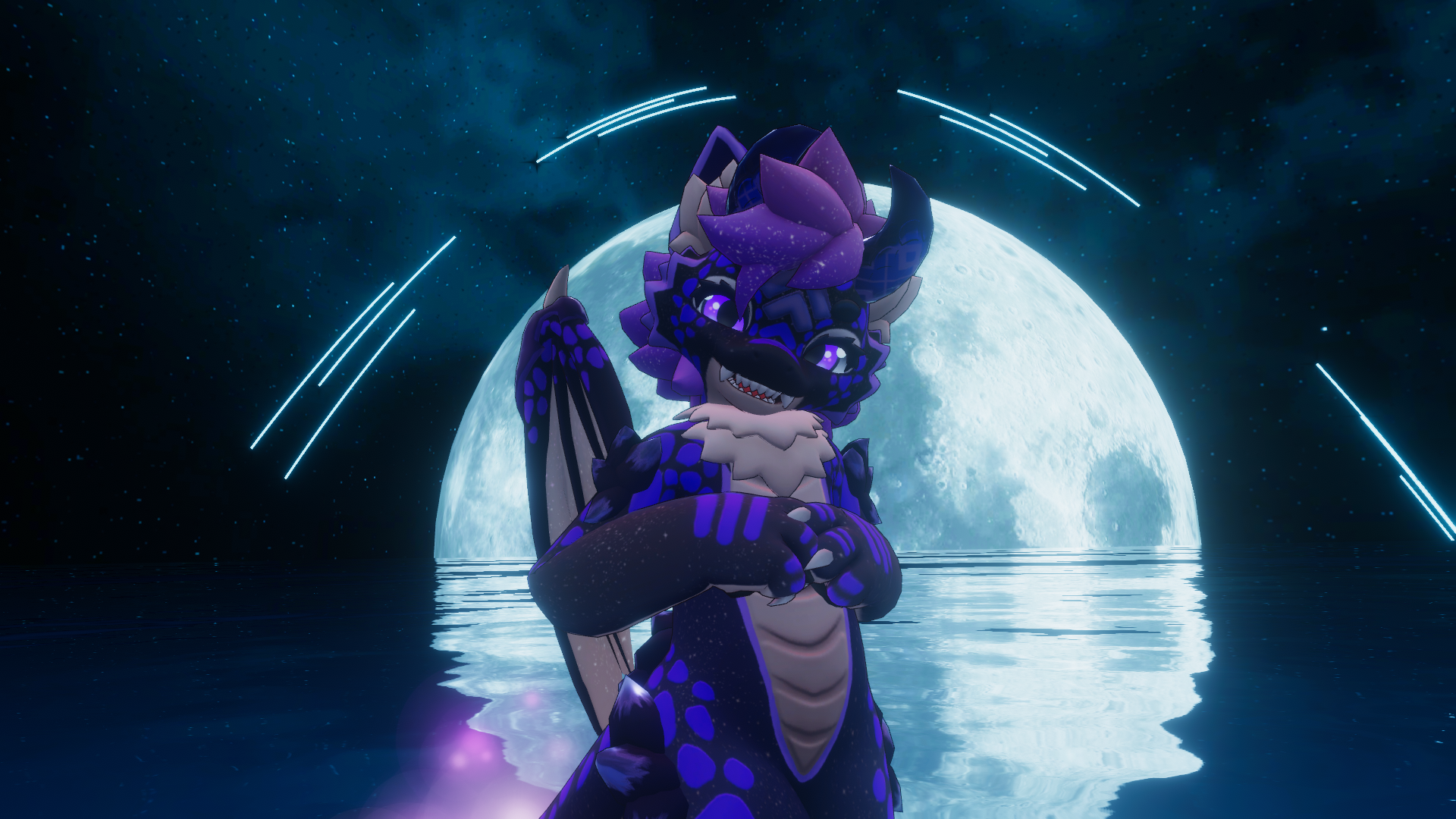 Ash - Kemono Dragon VRChat Furry Model/Avatar
