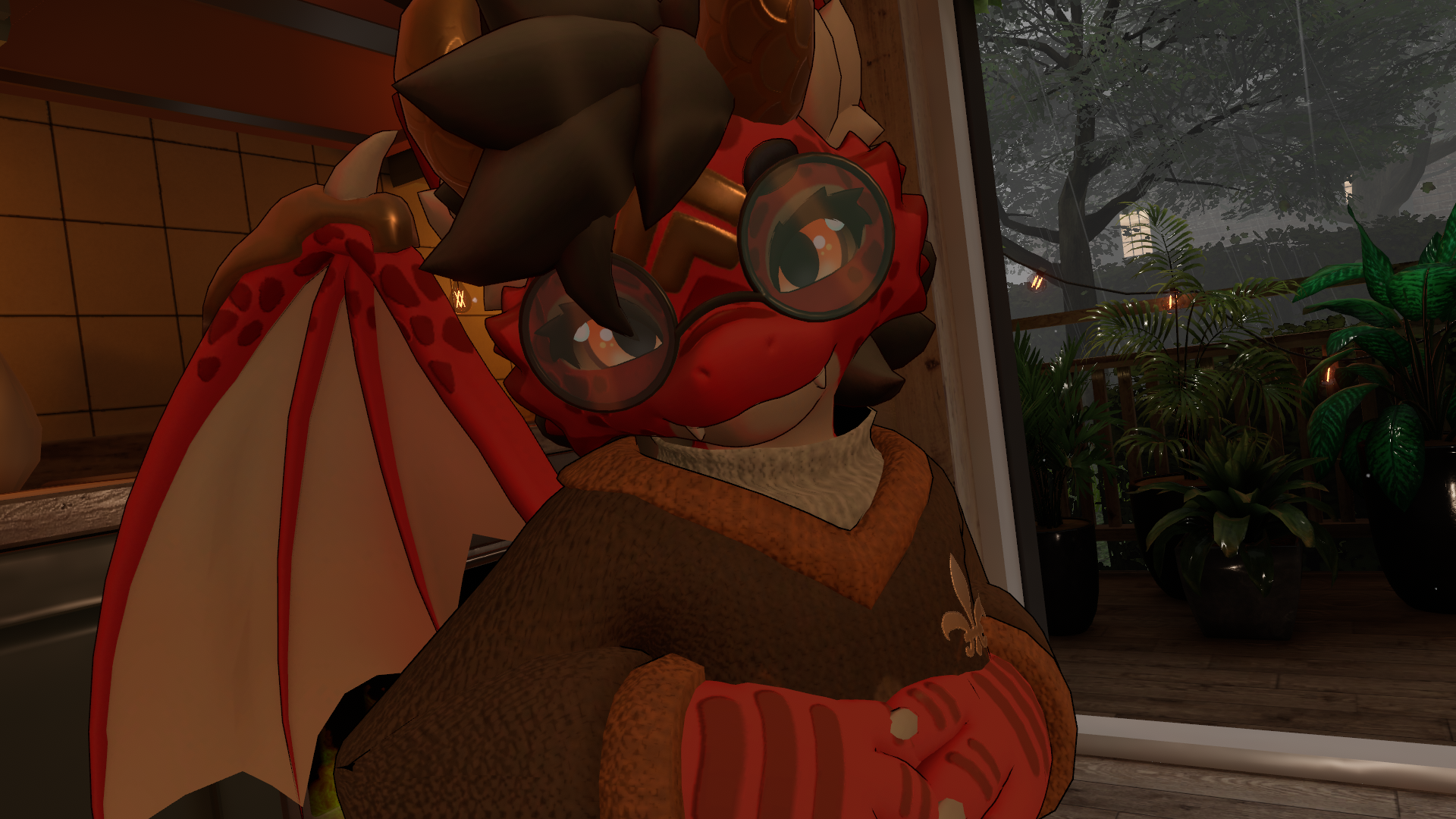 Ash - Kemono Dragon VRChat Furry Model/Avatar