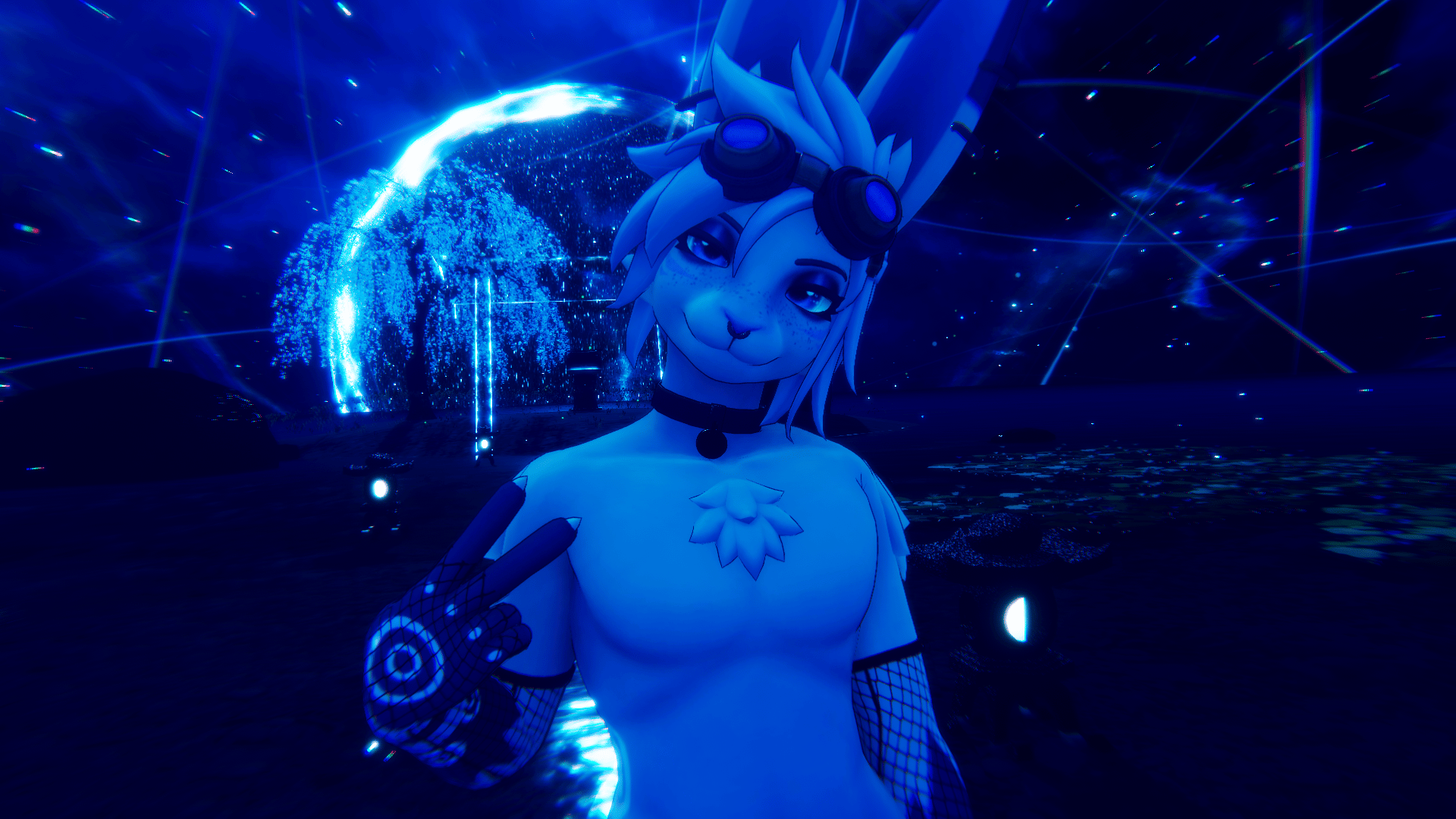 Usagi Bunny - VRChat Rabbit Furry Model/Avatar