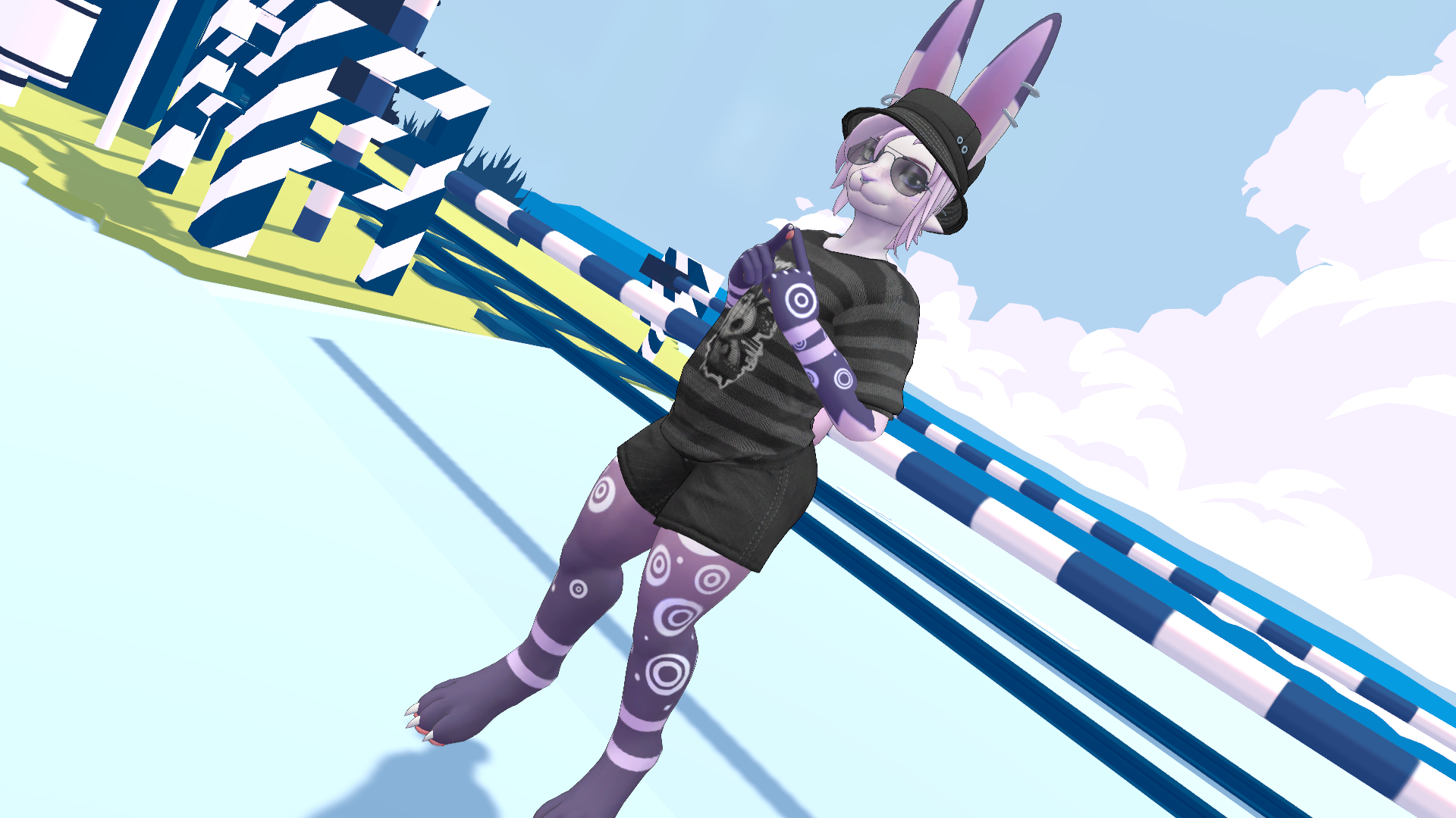Usagi Bunny - VRChat Rabbit Furry Model/Avatar