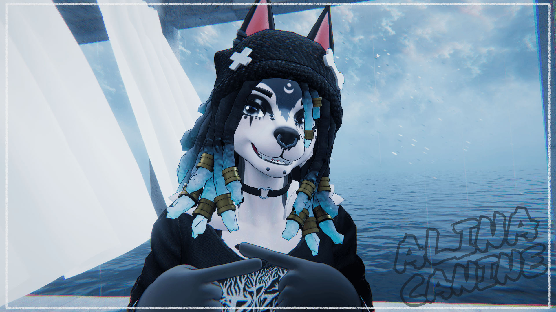 Alina Canine - VRChat Dog Furry Model/Avatar