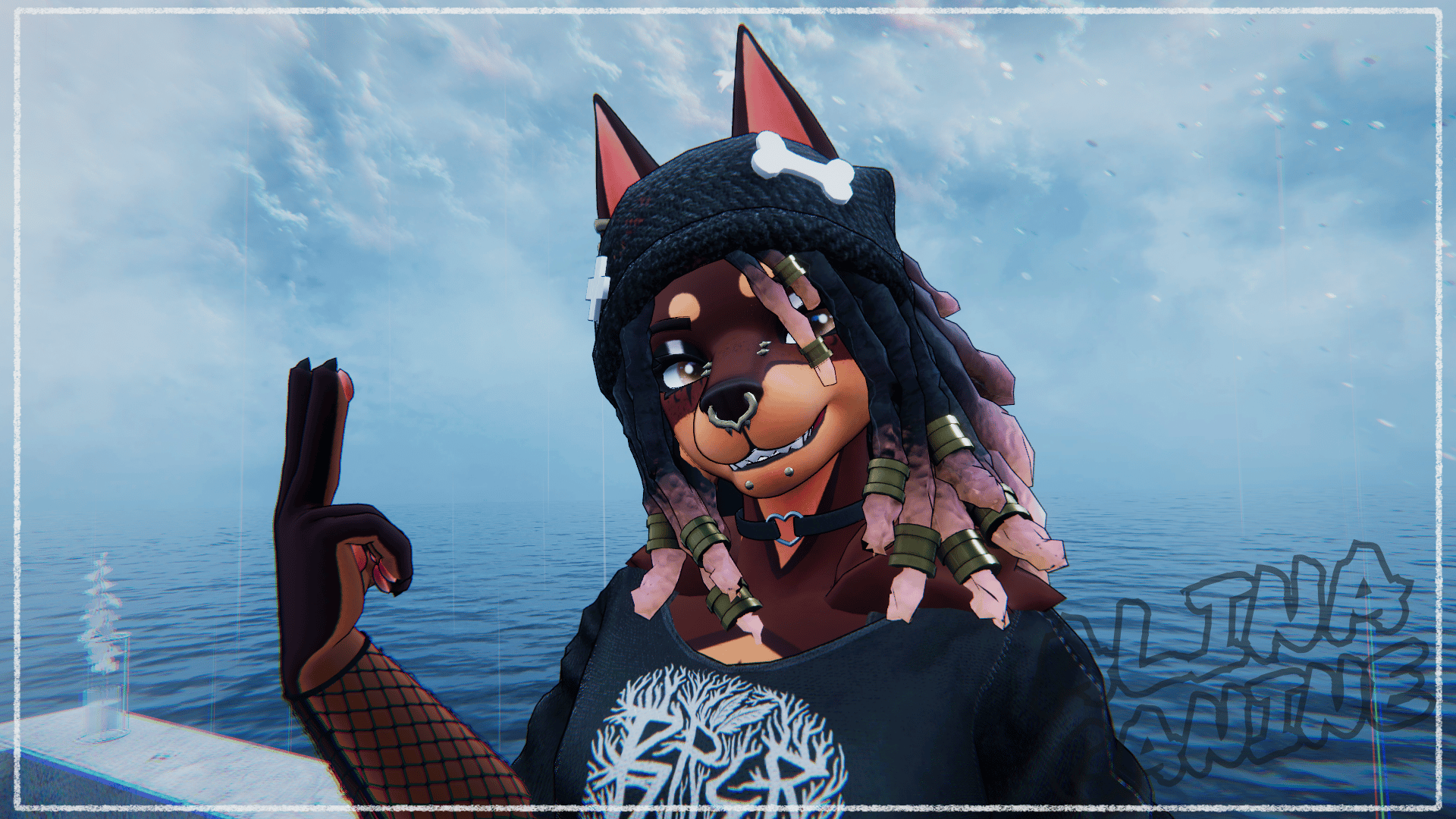 Alina Canine - VRChat Dog Furry Model/Avatar