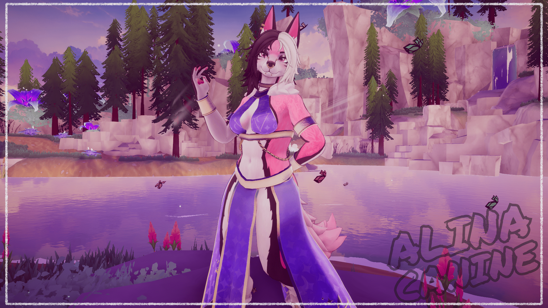 Alina Canine - VRChat Dog Furry Model/Avatar