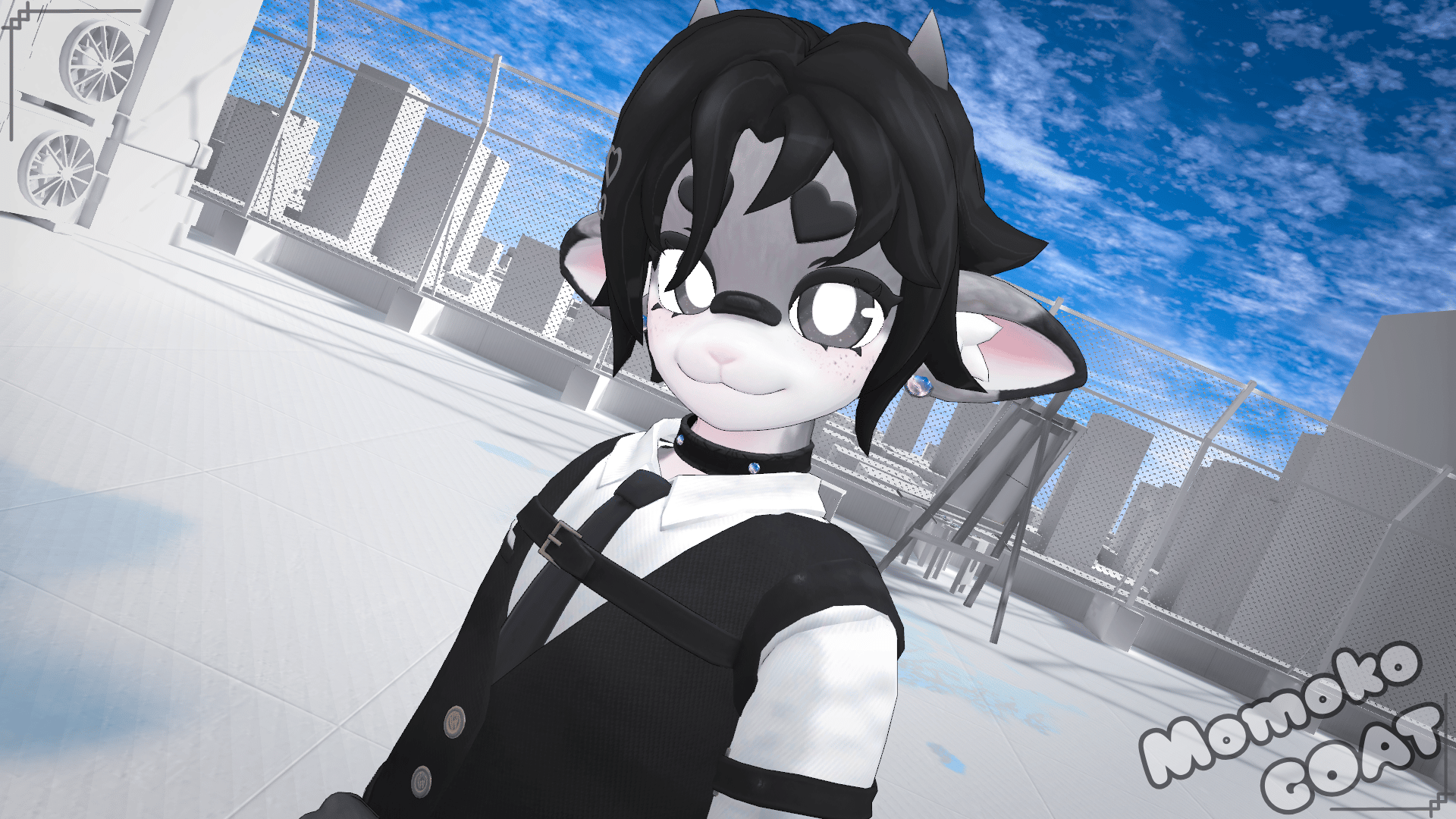 Momoko Goat - VRChat Goat Furry Model/Avatar