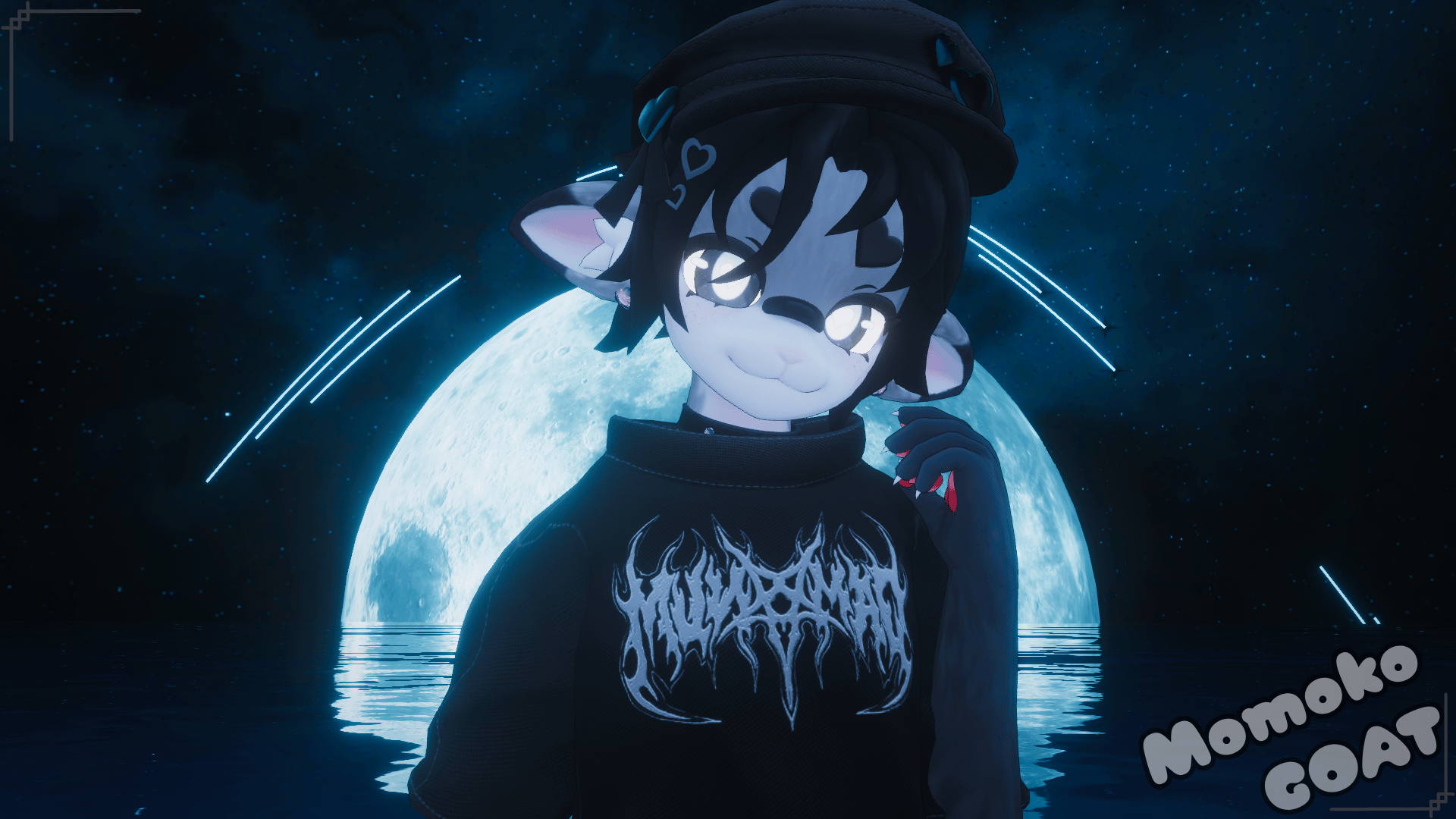 Momoko Goat - VRChat Goat Furry Model/Avatar