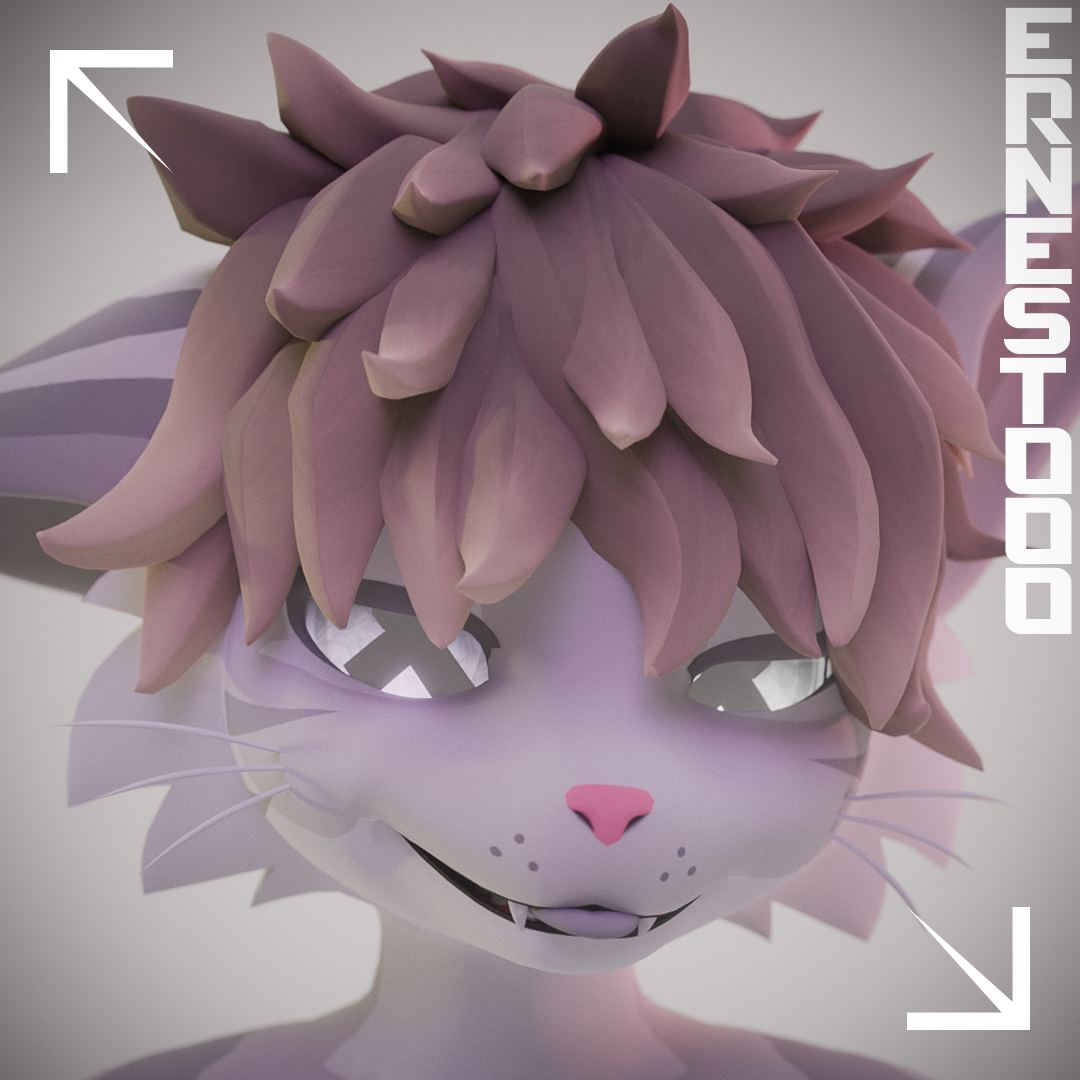 Messy Fluffy Hair | Mayu/Any
